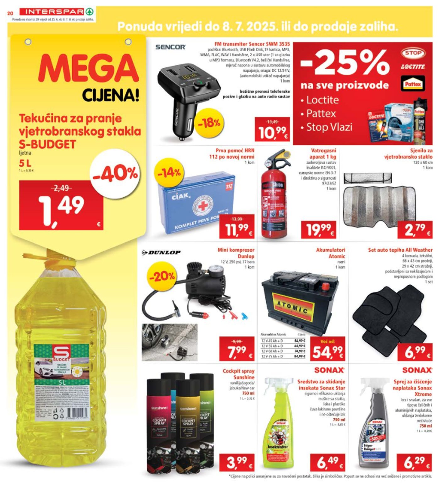 INTERSPAR katalog Akcija 25.06.-01.07.2025.