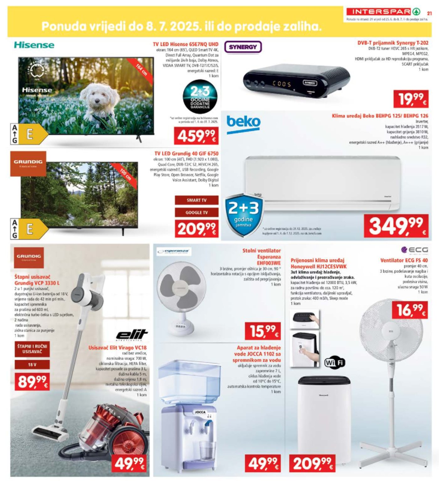 INTERSPAR katalog Akcija 25.06.-01.07.2025.