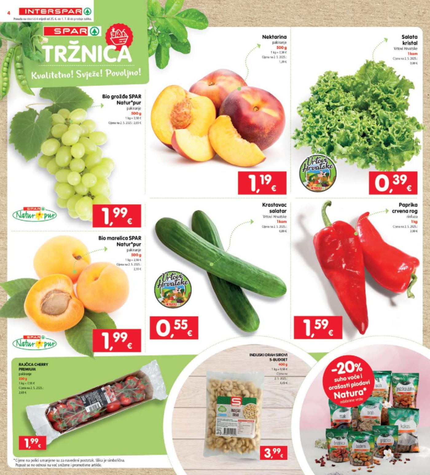 INTERSPAR katalog Akcija 25.06.-01.07.2025.