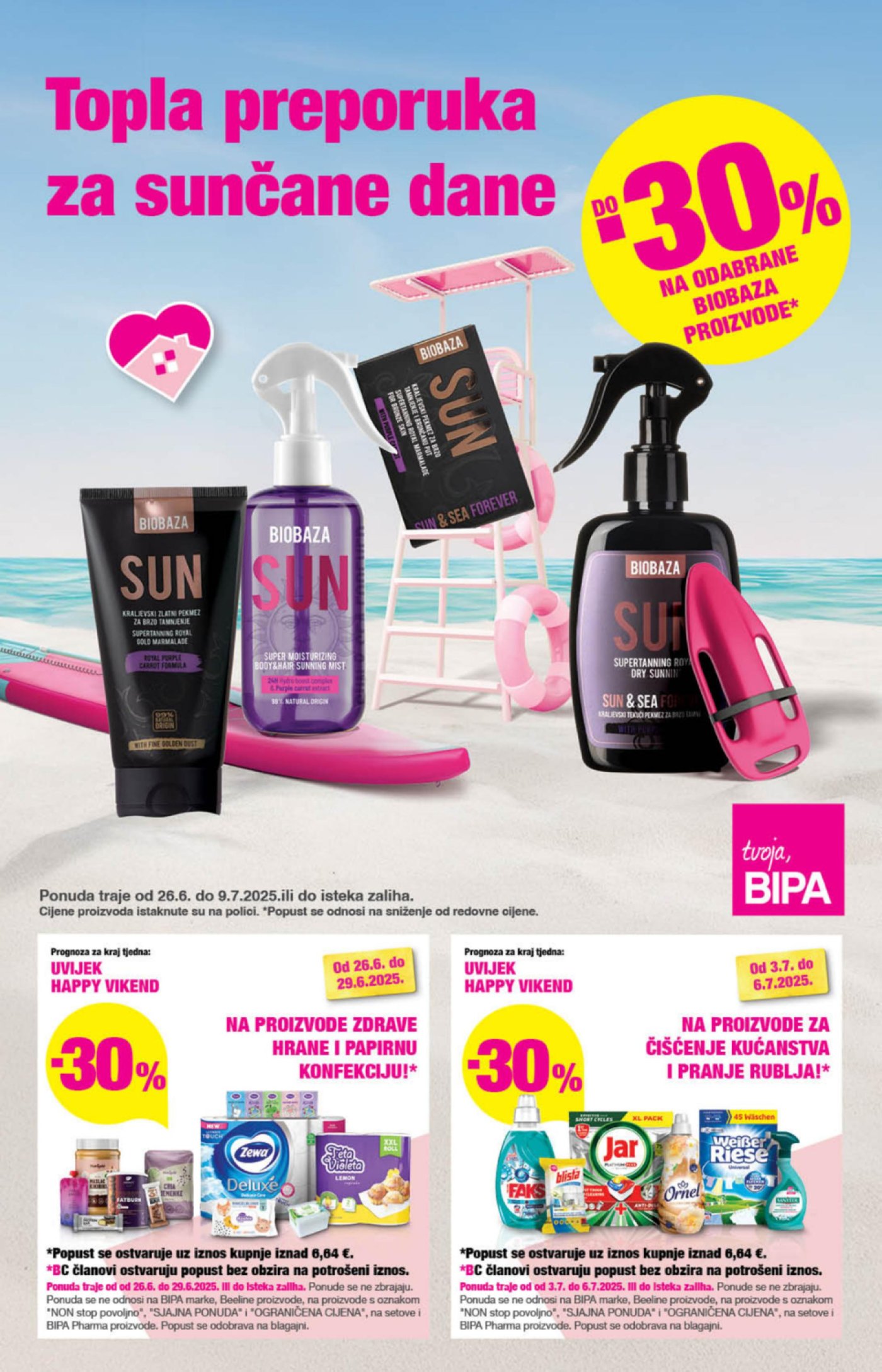 Bipa katalog Akcija 26.6. - 9.7.2025.