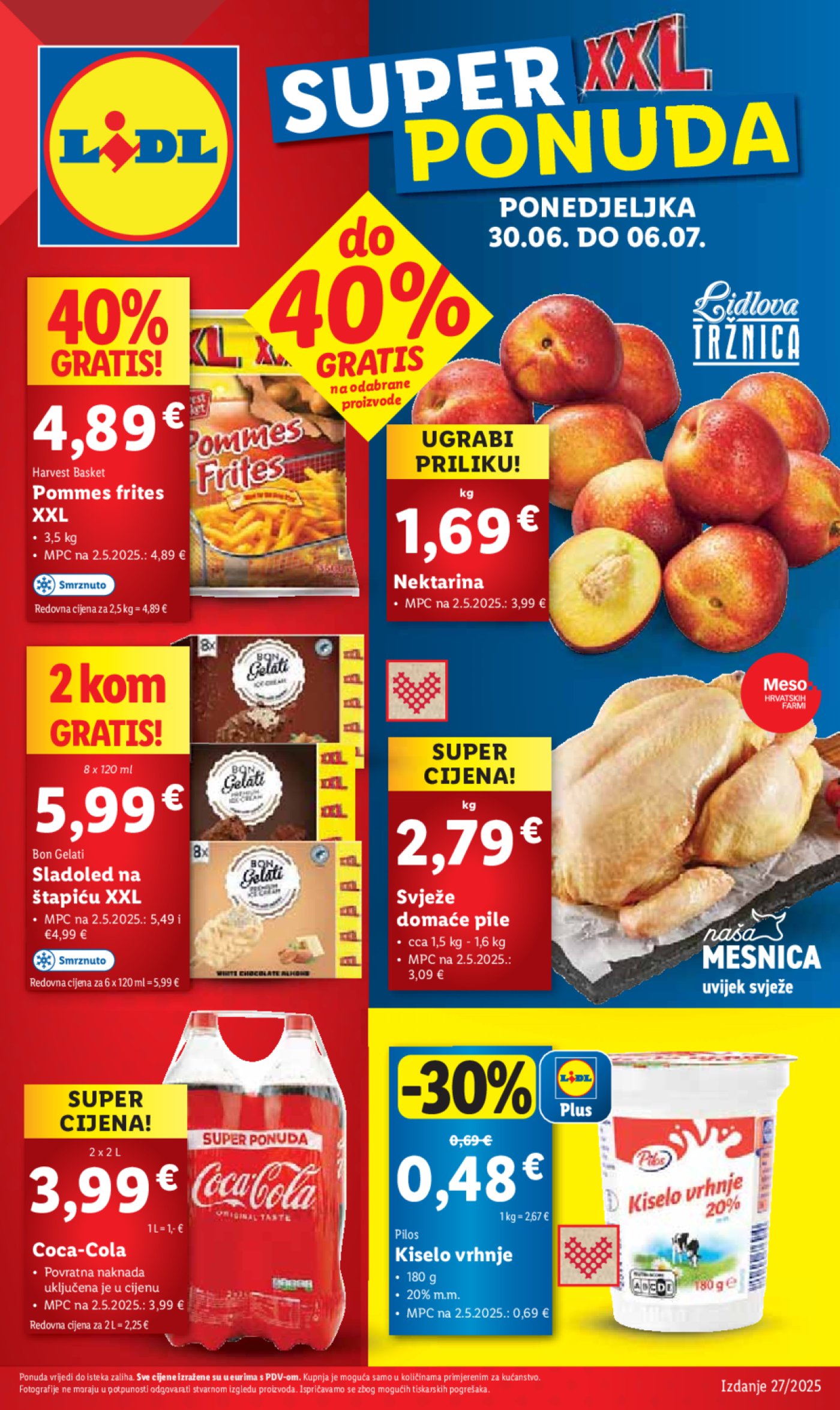 Lidl katalog super ponuda od ponedjeljka 30.06. - 06.07.2025. 