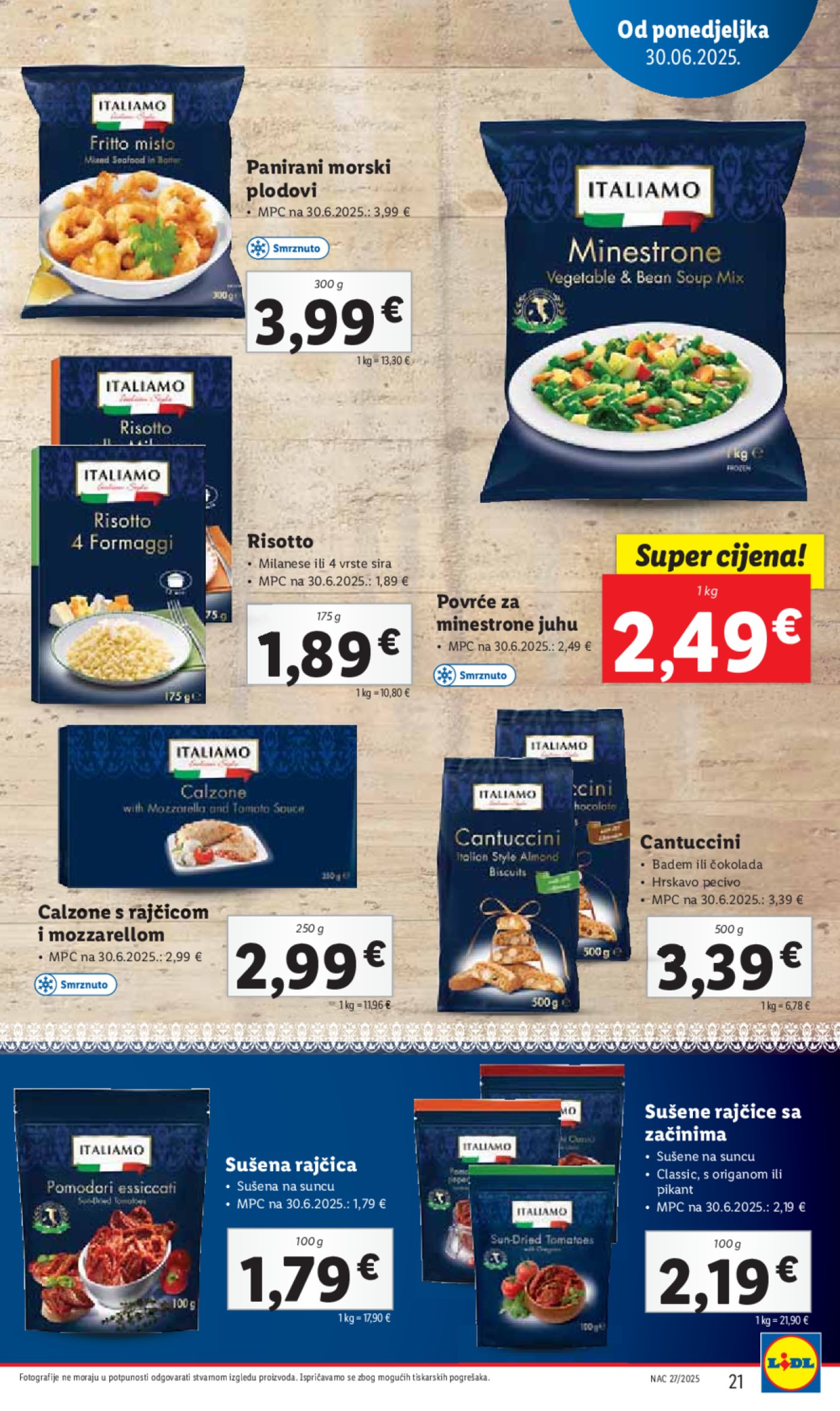 Lidl katalog super ponuda od ponedjeljka 30.06. - 06.07.2025. 