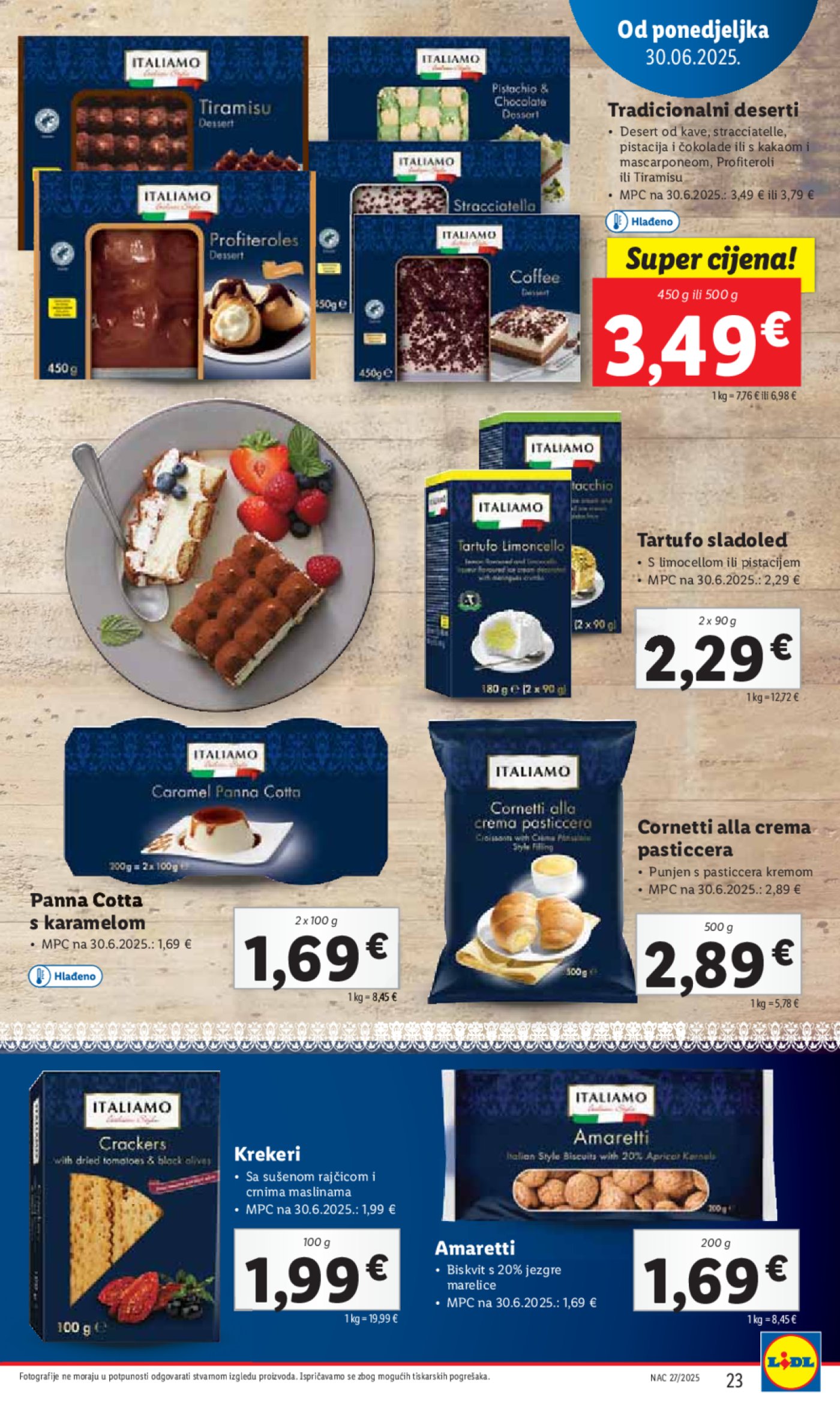 Lidl katalog super ponuda od ponedjeljka 30.06. - 06.07.2025. 
