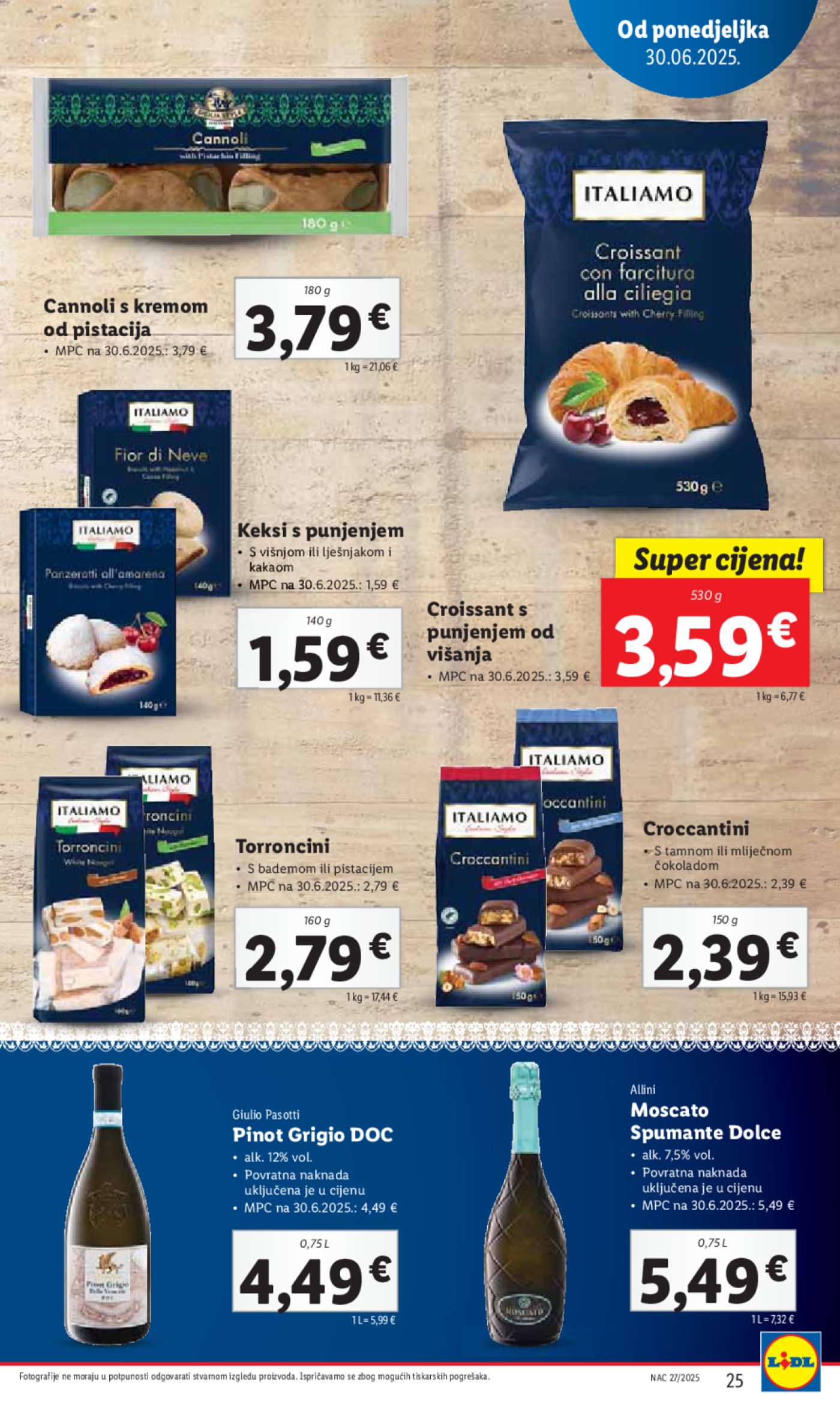 Lidl katalog super ponuda od ponedjeljka 30.06. - 06.07.2025. 