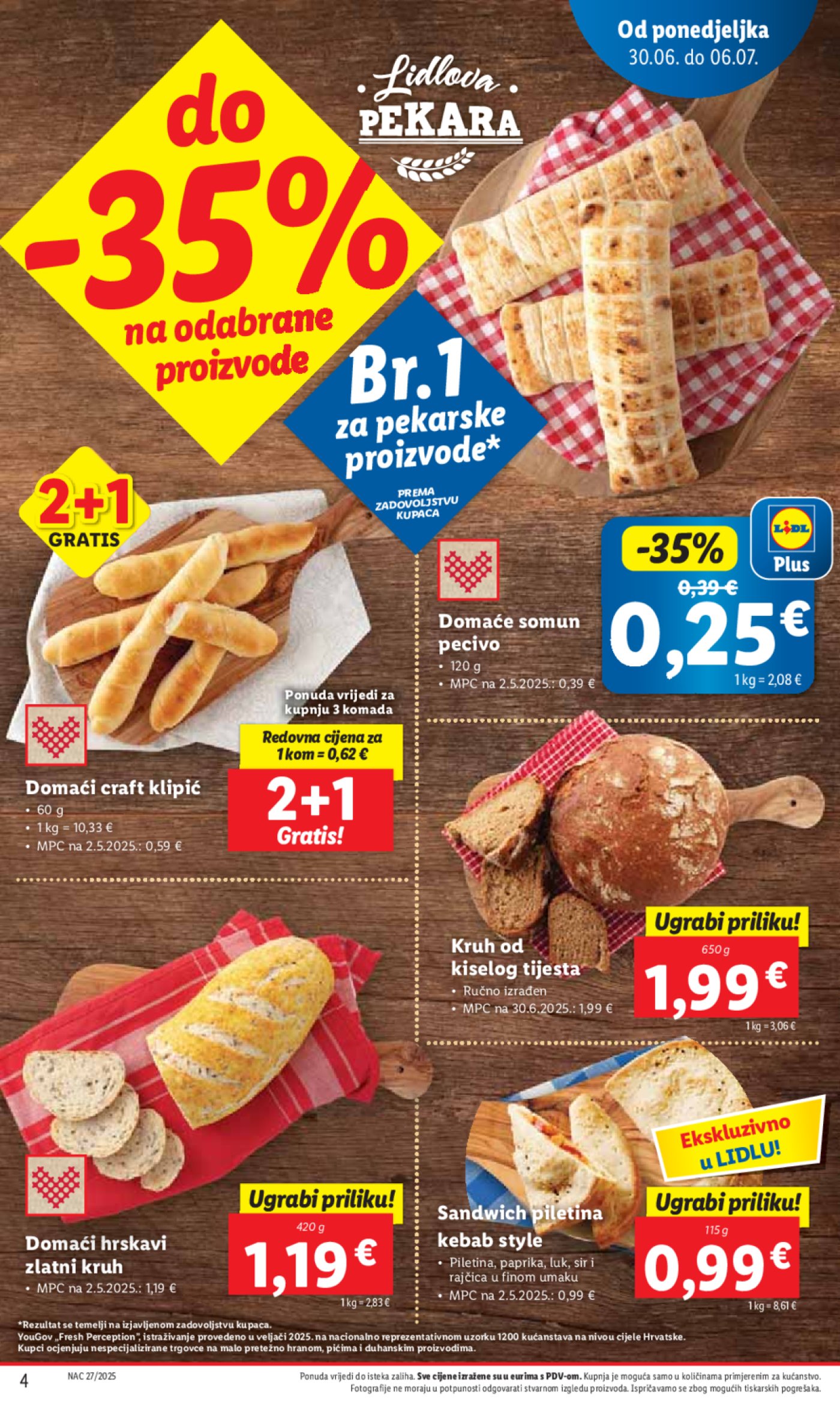 Lidl katalog super ponuda od ponedjeljka 30.06. - 06.07.2025. 