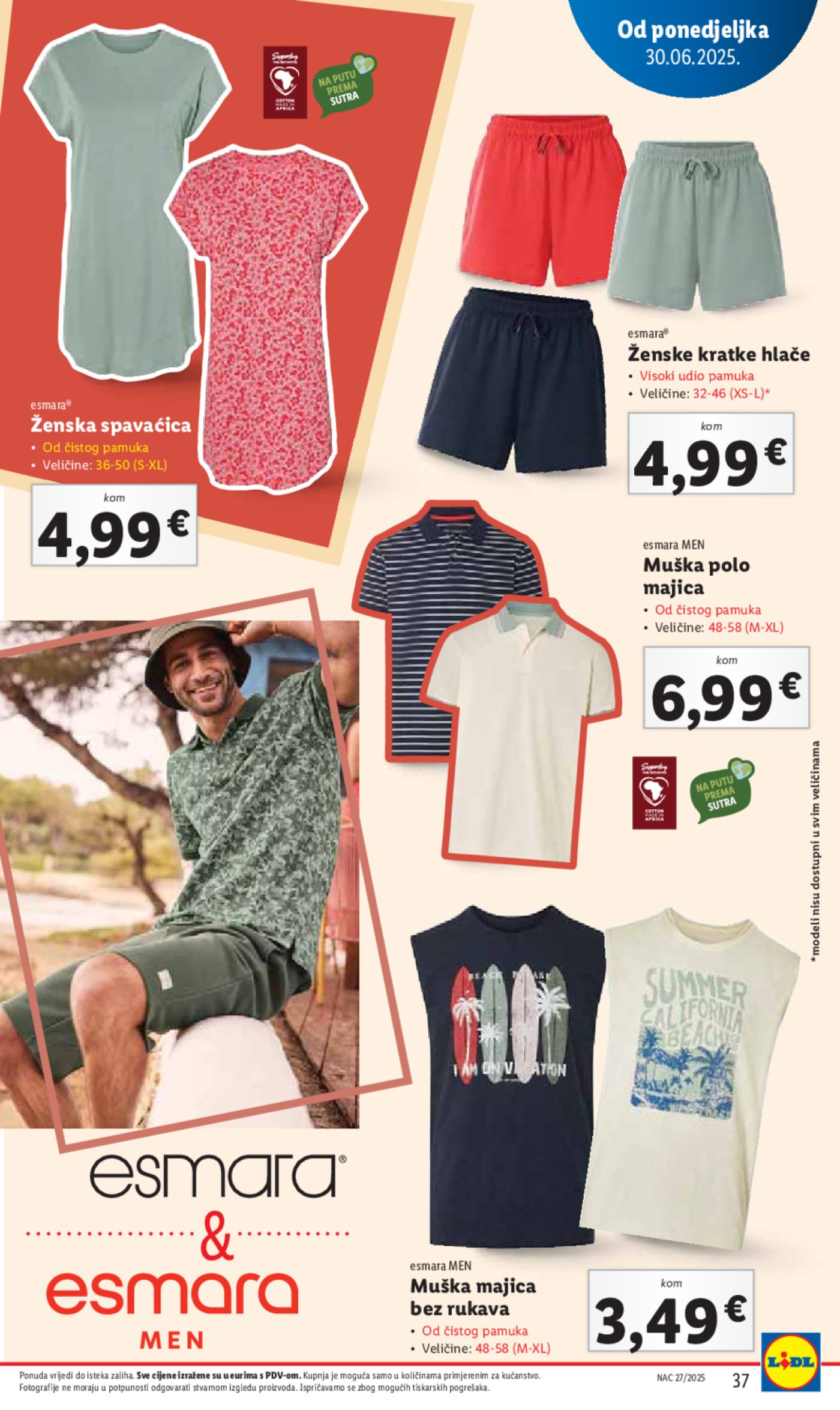 Lidl katalog super ponuda od ponedjeljka 30.06. - 06.07.2025. 