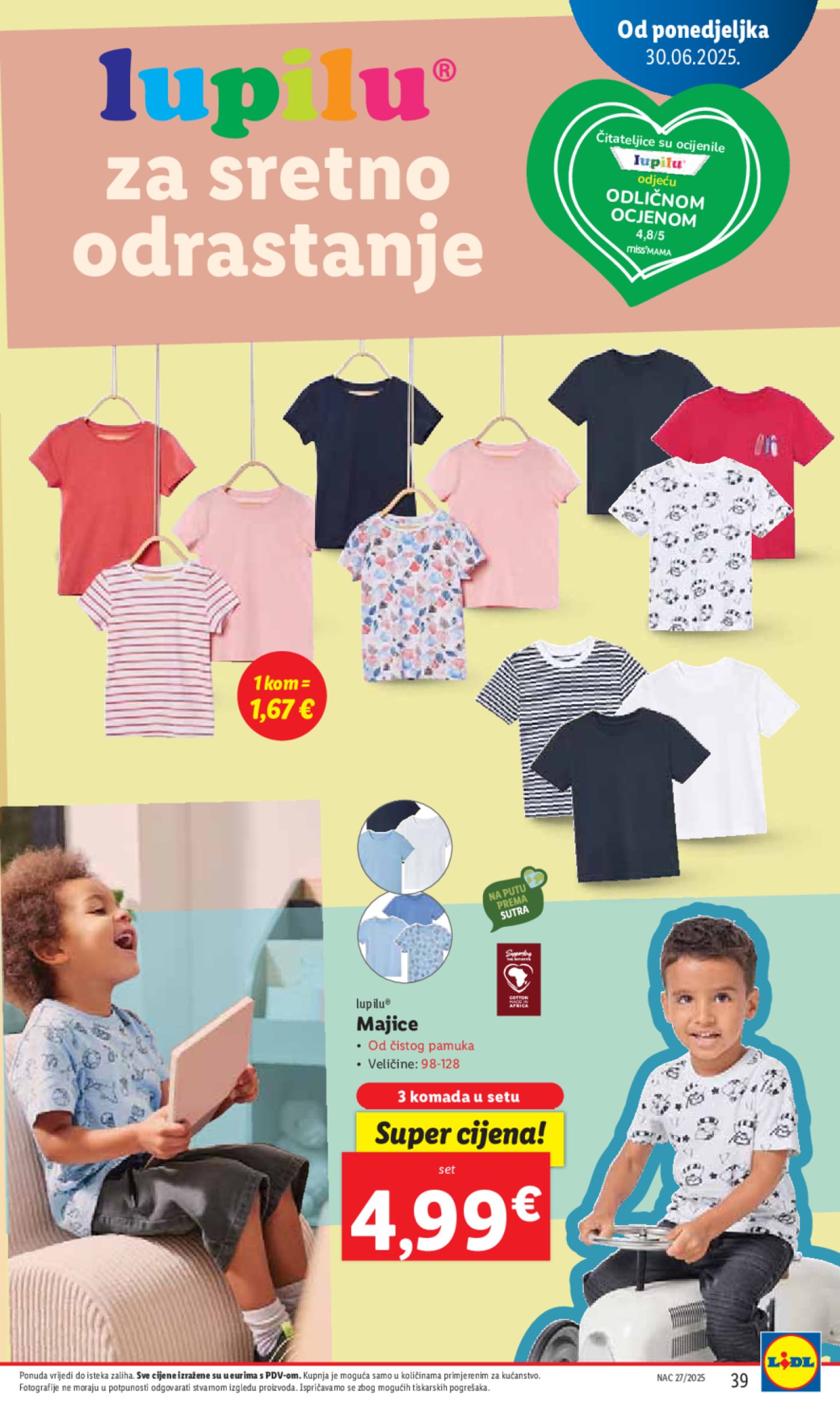 Lidl katalog super ponuda od ponedjeljka 30.06. - 06.07.2025. 