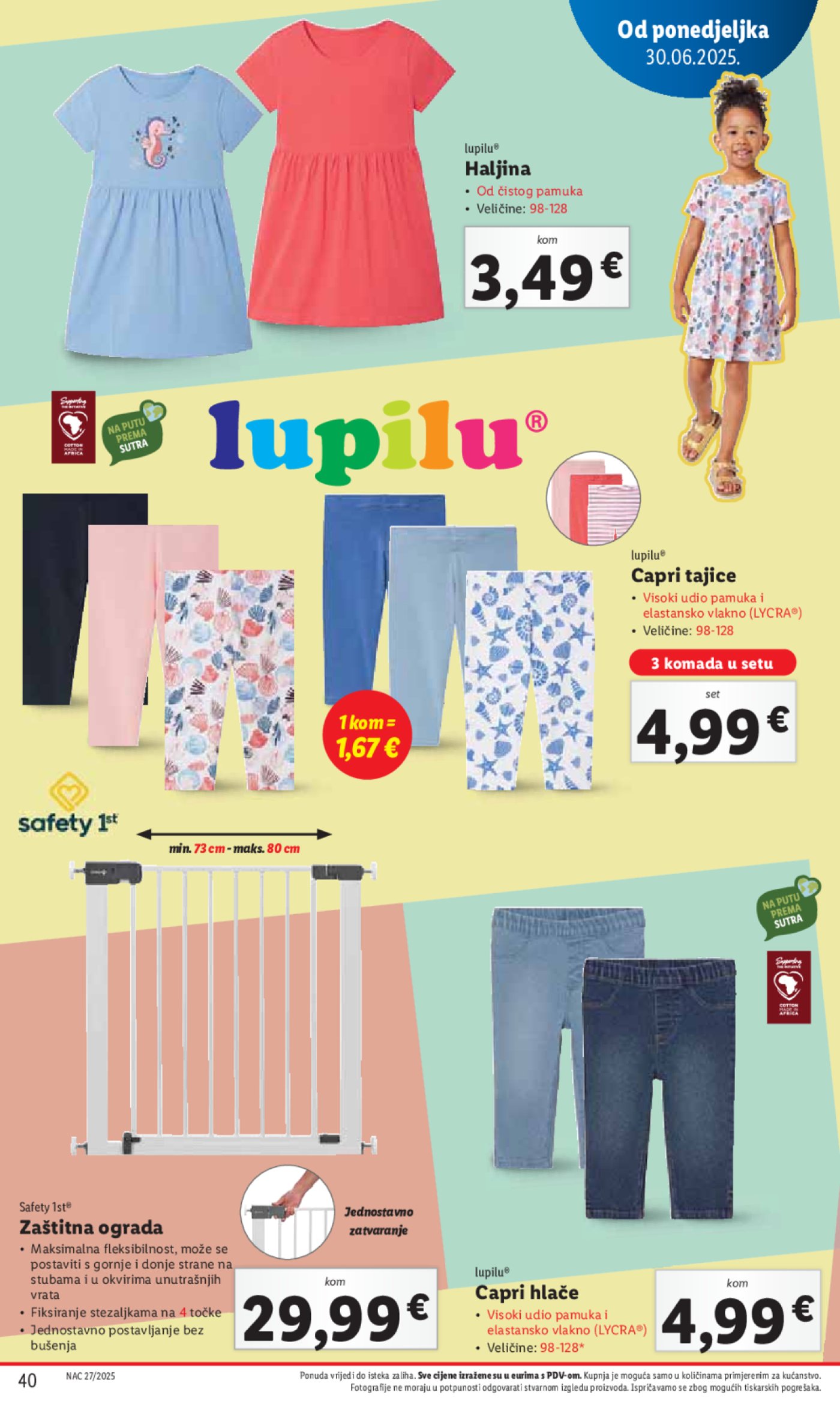 Lidl katalog super ponuda od ponedjeljka 30.06. - 06.07.2025. 