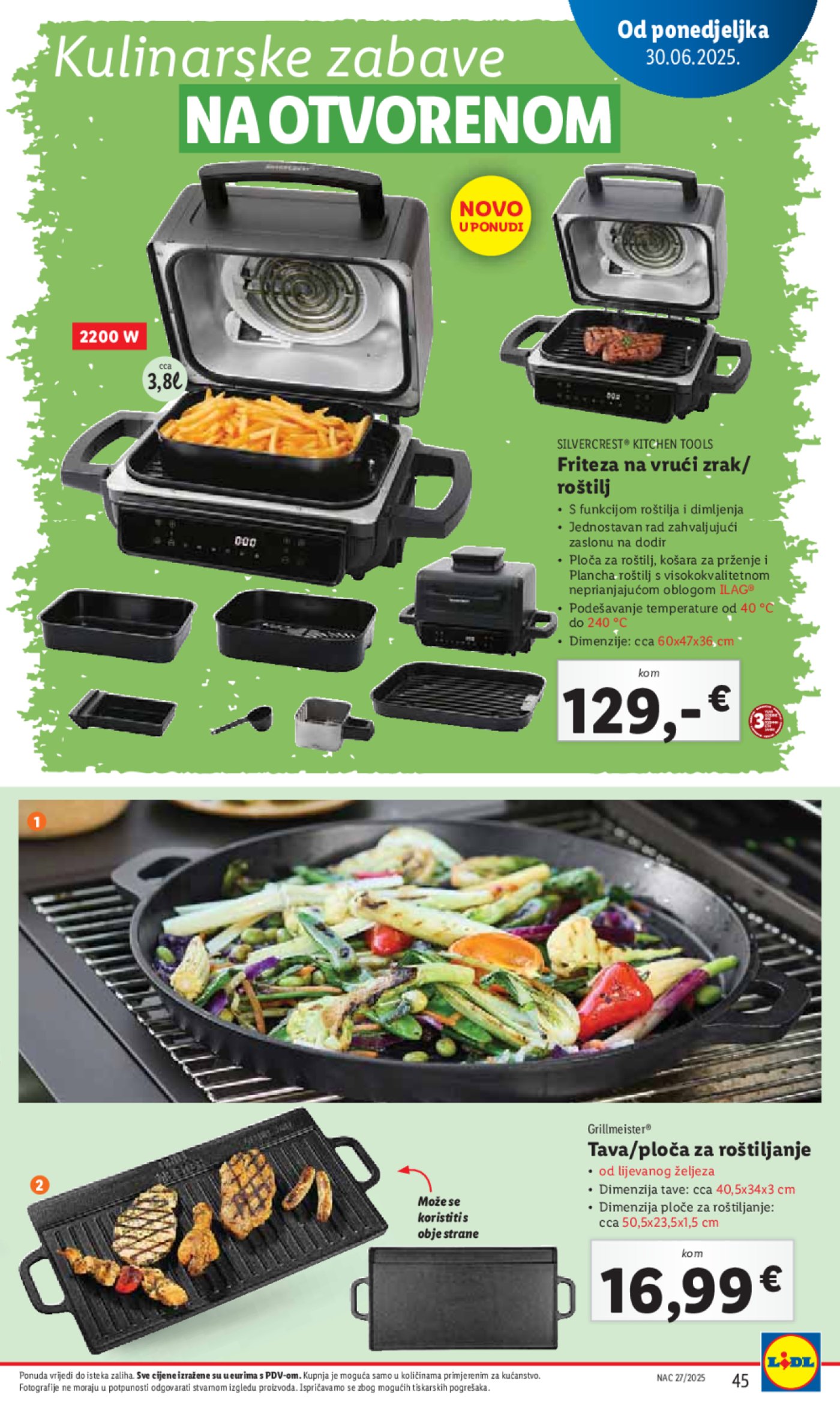 Lidl katalog super ponuda od ponedjeljka 30.06. - 06.07.2025. 