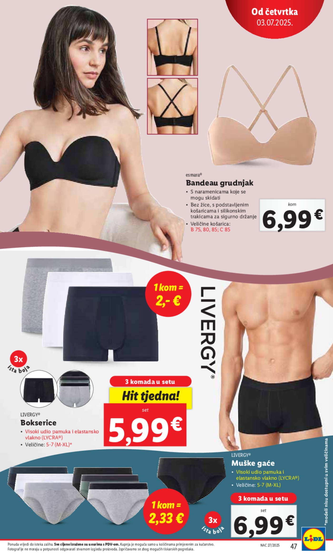Lidl katalog super ponuda od ponedjeljka 30.06. - 06.07.2025. 