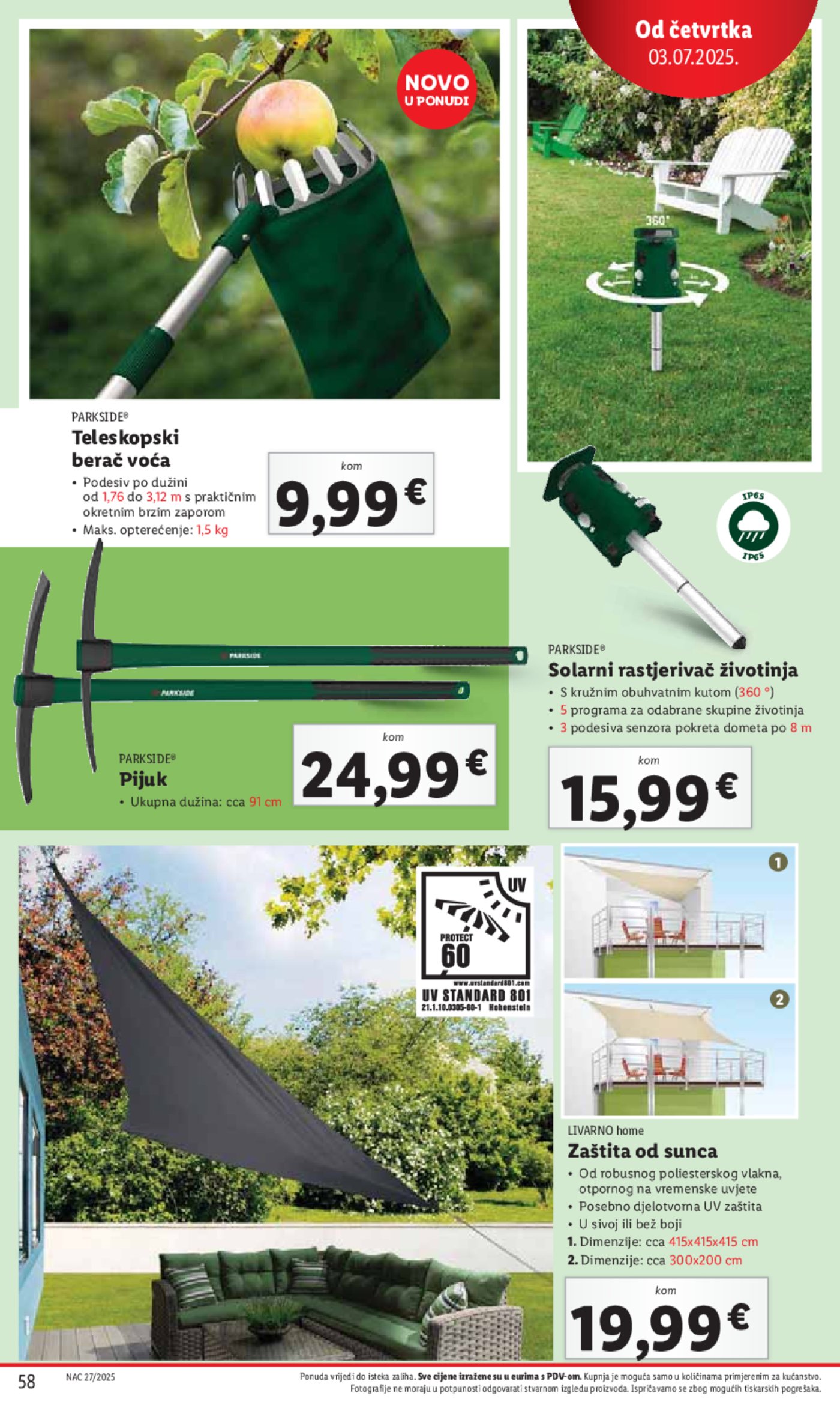 Lidl katalog super ponuda od ponedjeljka 30.06. - 06.07.2025. 