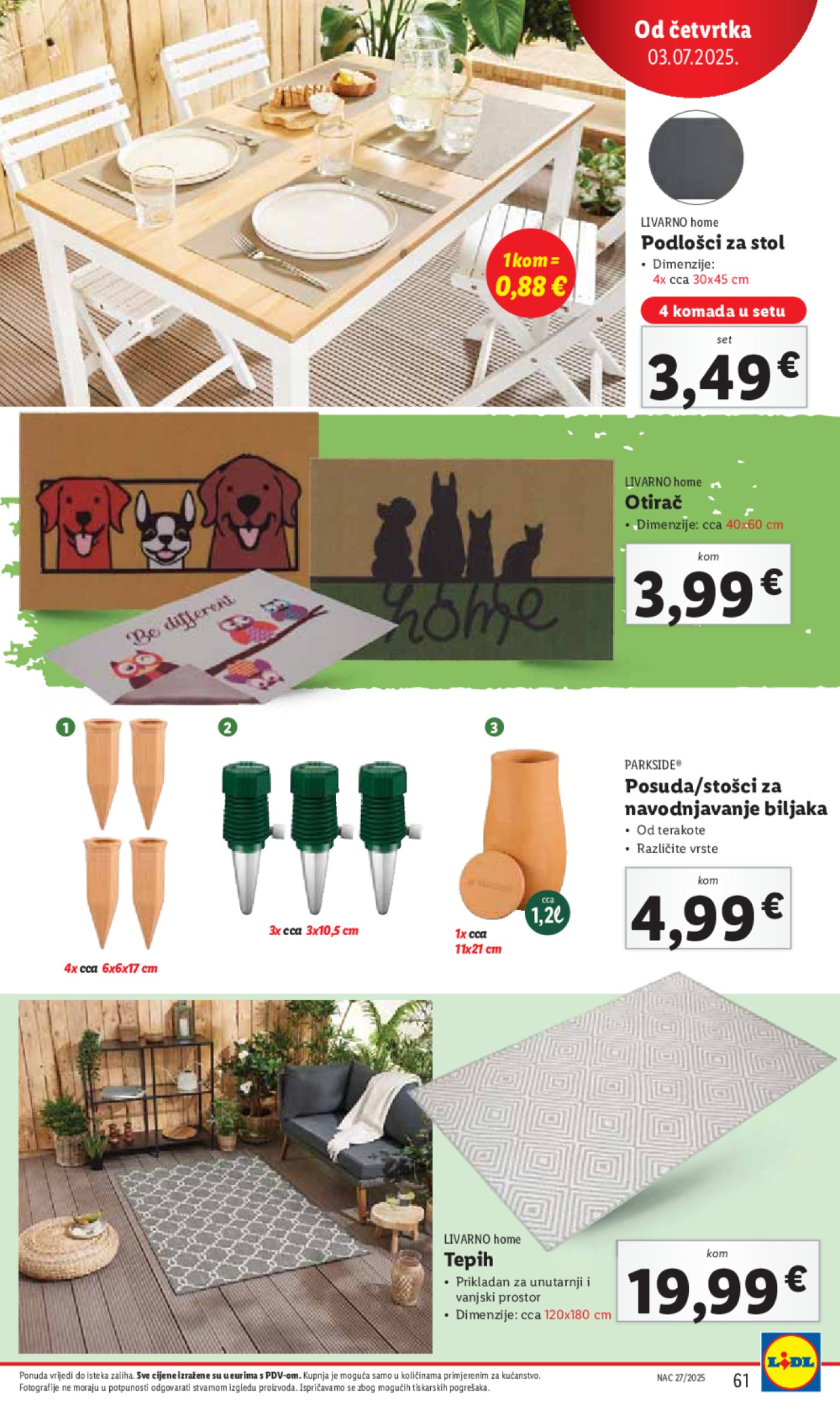 Lidl katalog super ponuda od ponedjeljka 30.06. - 06.07.2025. 