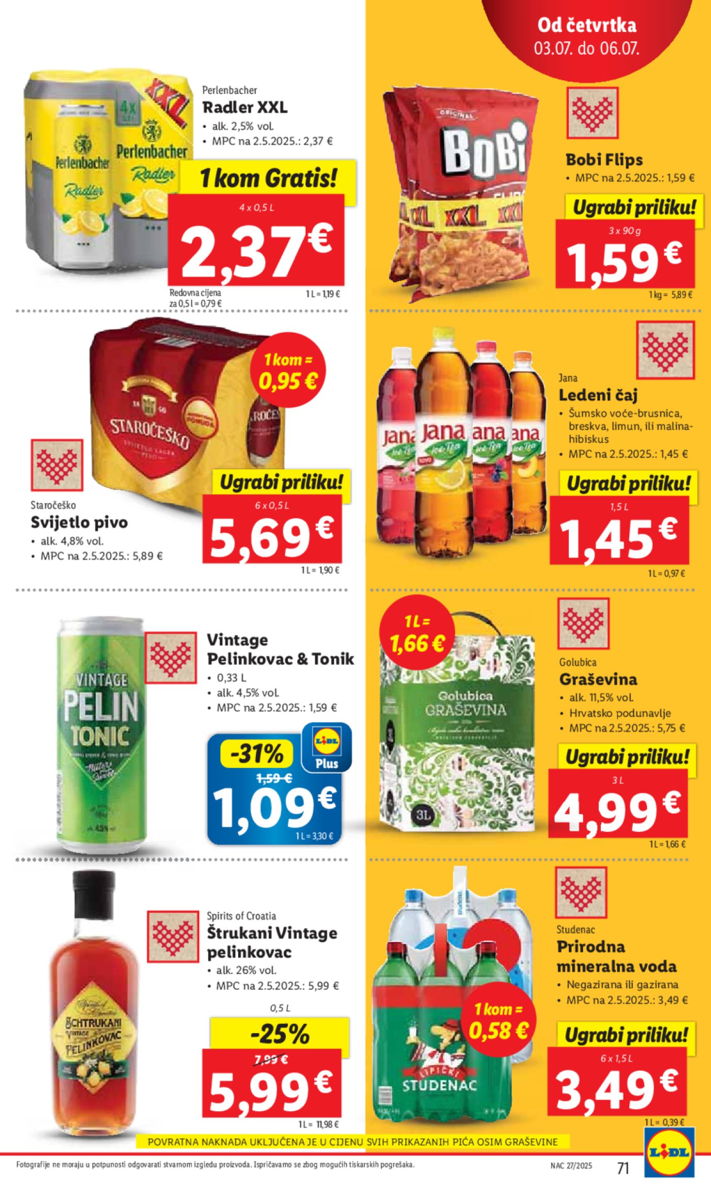 Lidl katalog super ponuda od ponedjeljka 30.06. - 06.07.2025. 