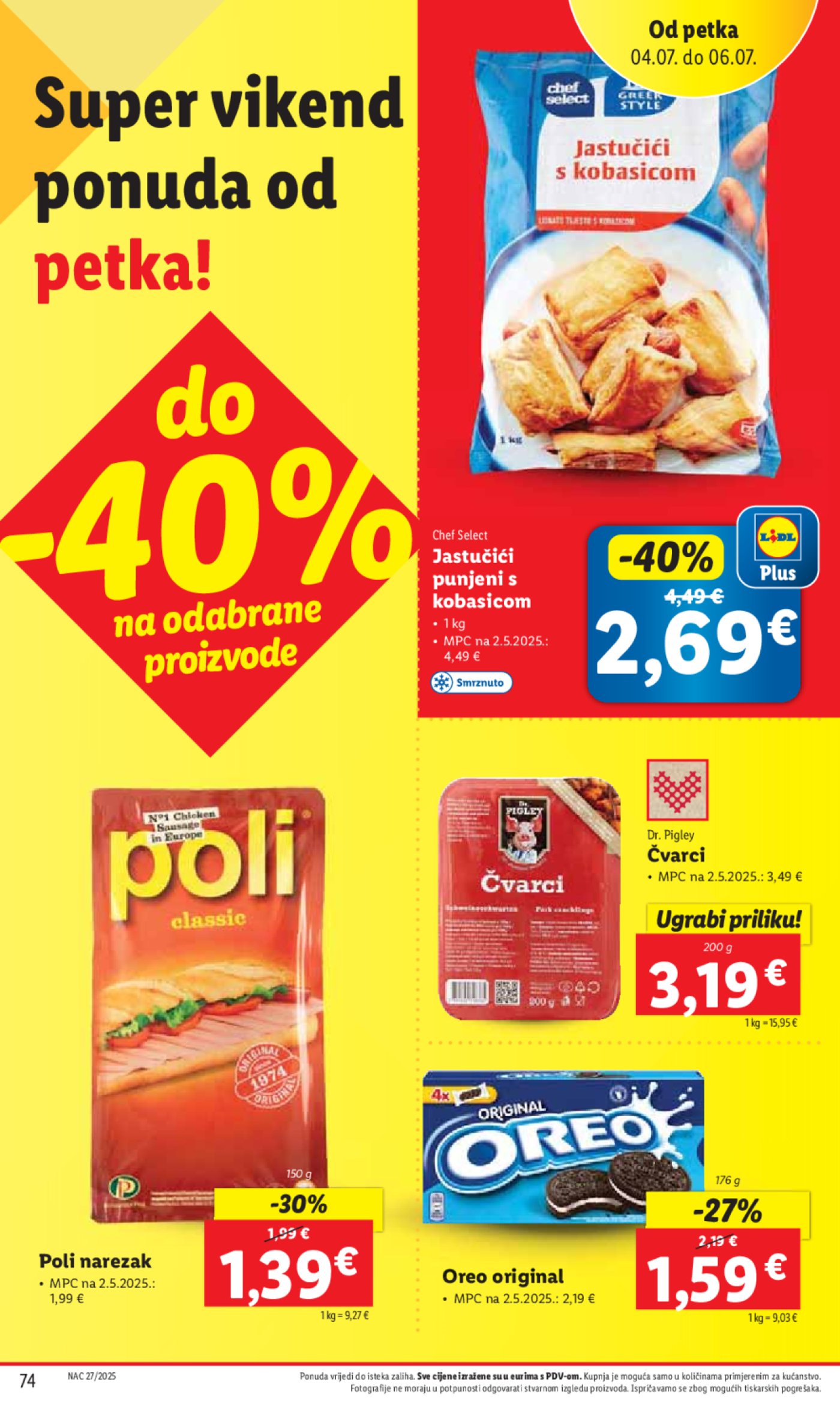 Lidl katalog super ponuda od ponedjeljka 30.06. - 06.07.2025. 