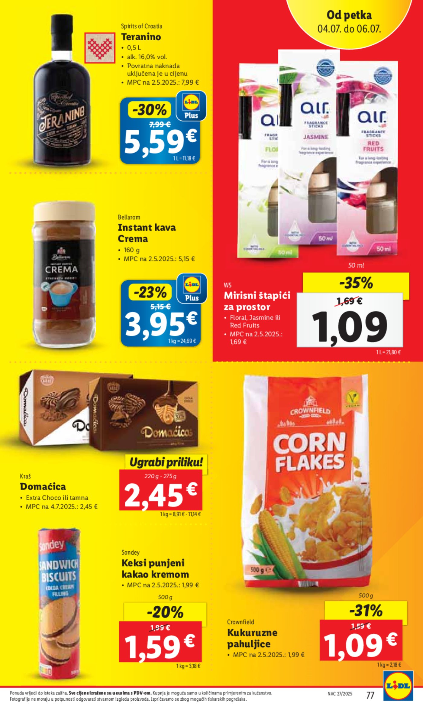 Lidl katalog super ponuda od ponedjeljka 30.06. - 06.07.2025. 