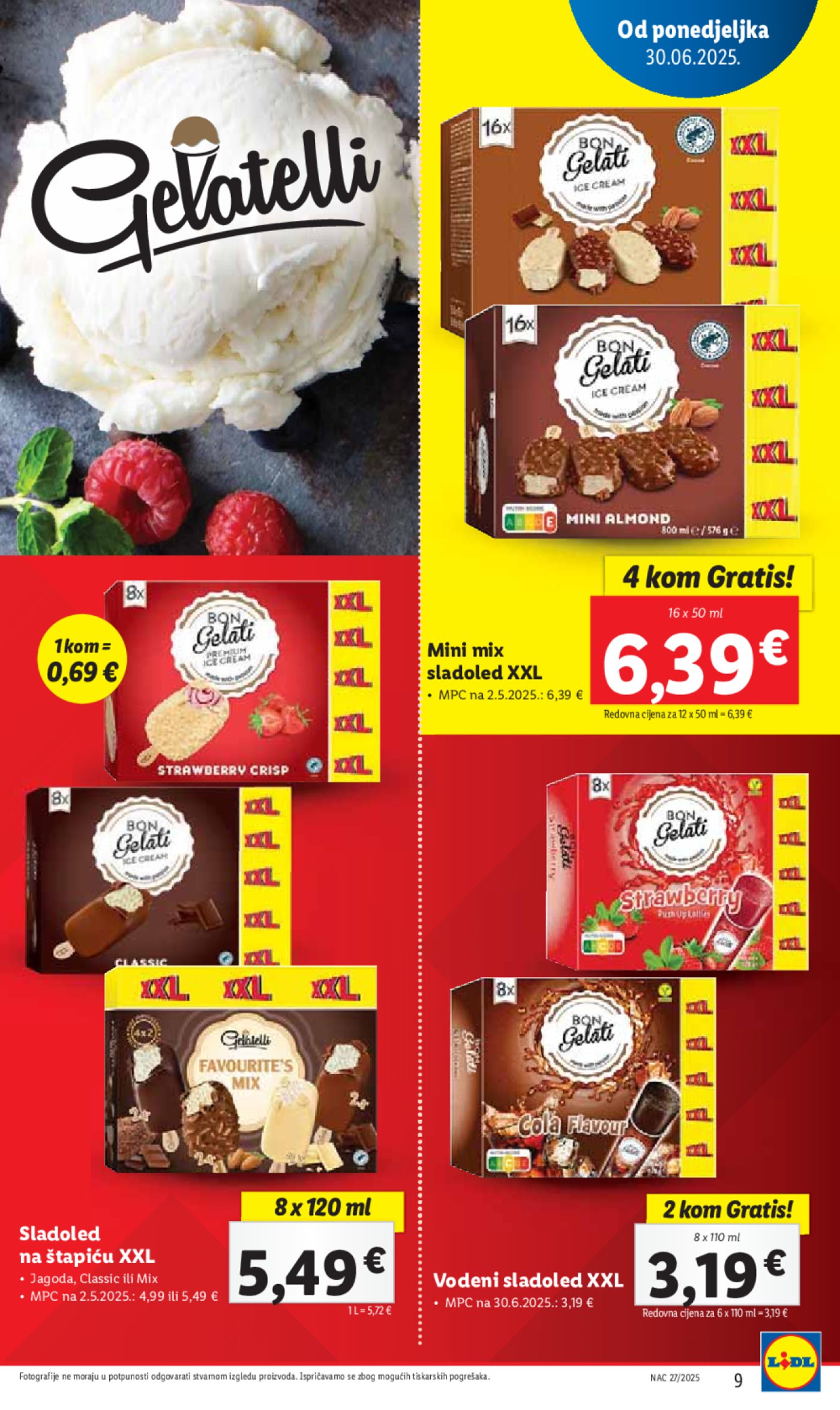 Lidl katalog super ponuda od ponedjeljka 30.06. - 06.07.2025. 