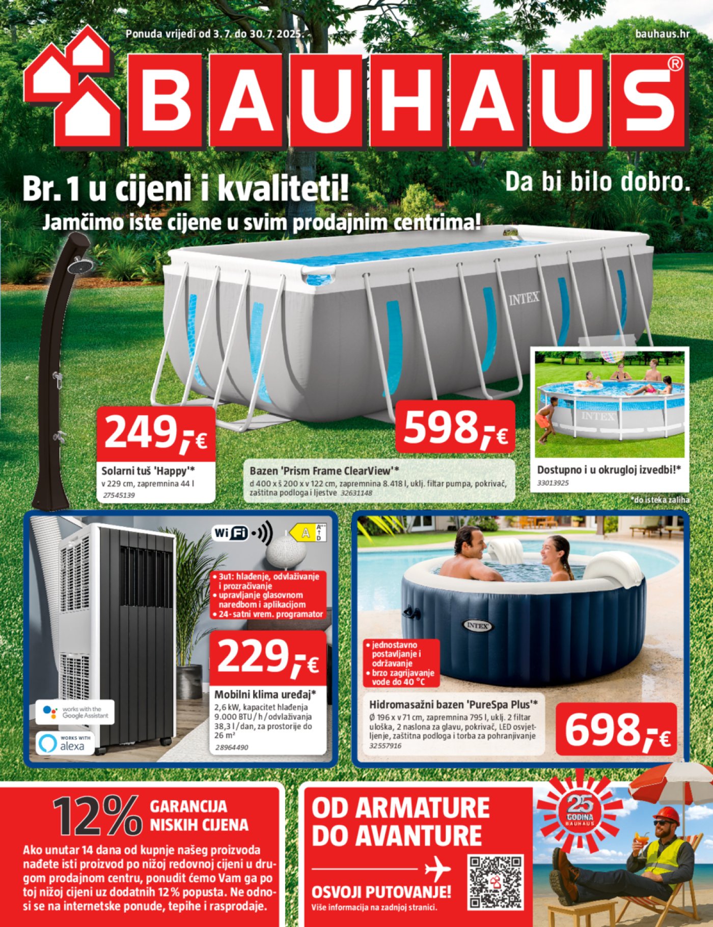 Bauhaus katalog akcija 03.07.-30.07.2025.