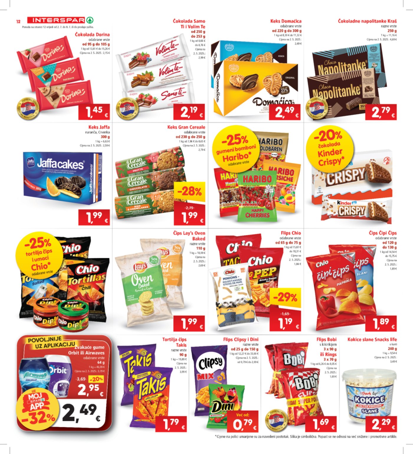 INTERSPAR katalog Akcija 02.07.-08.07.2025.