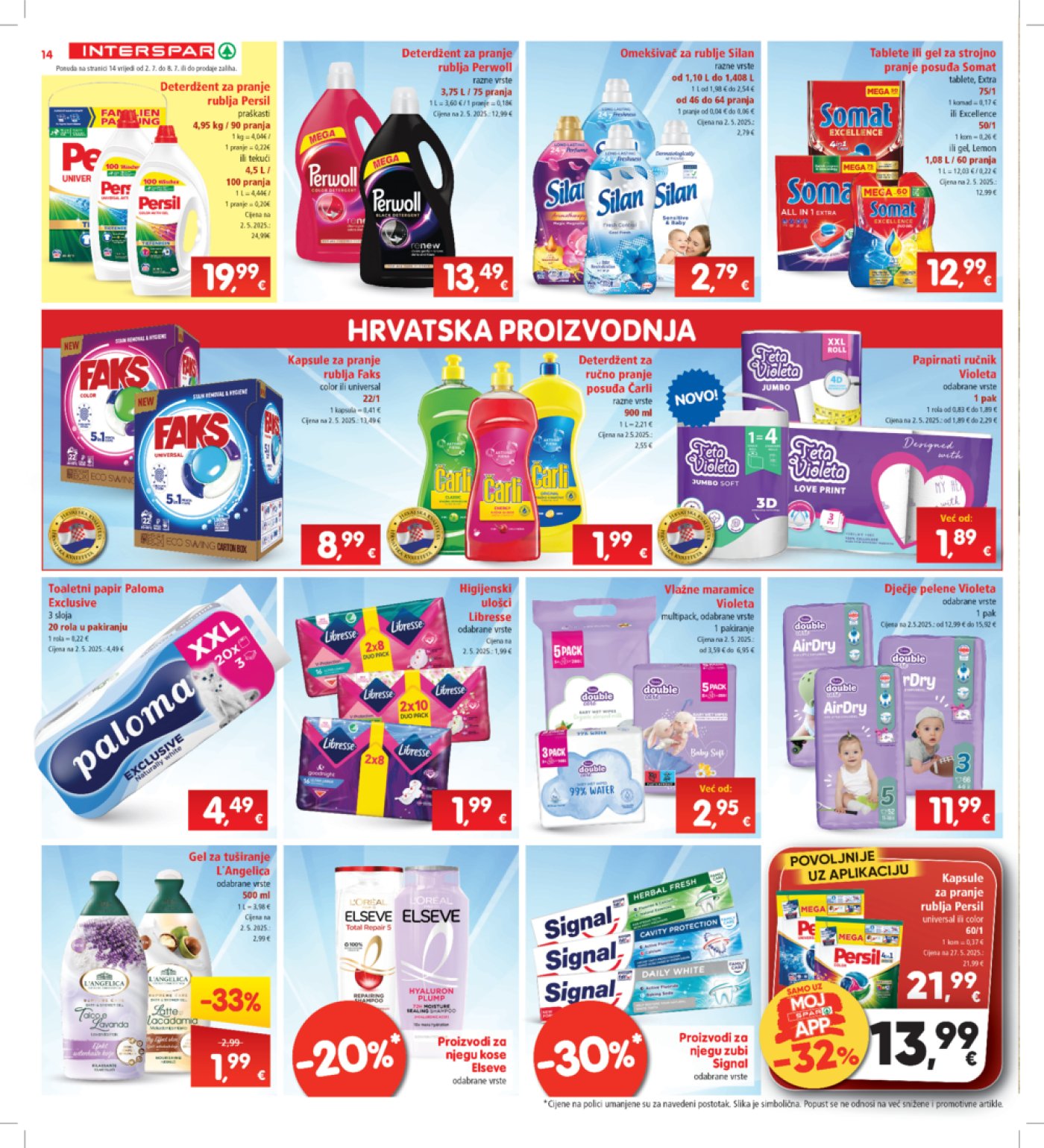 INTERSPAR katalog Akcija 02.07.-08.07.2025.