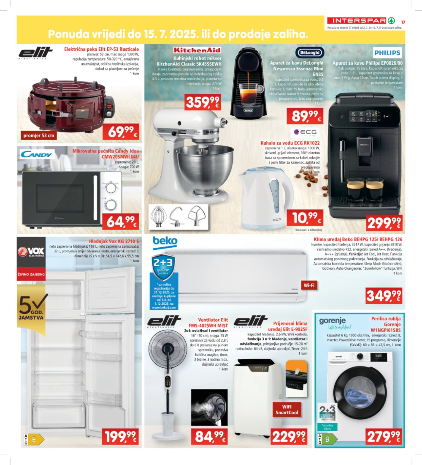 INTERSPAR katalog Akcija 02.07.-08.07.2025.