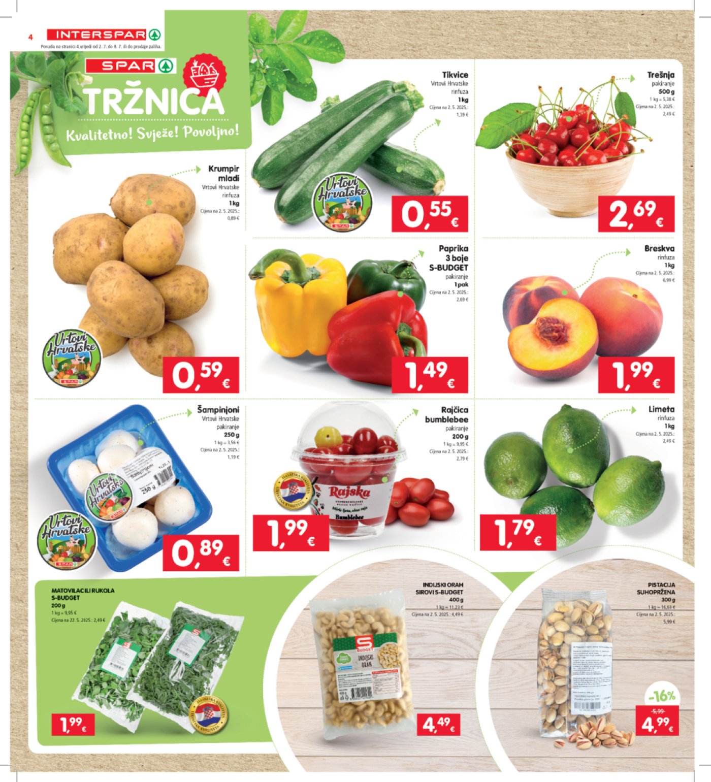 INTERSPAR katalog Akcija 02.07.-08.07.2025.