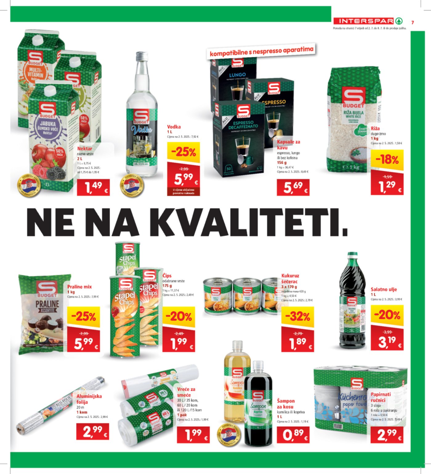INTERSPAR katalog Akcija 02.07.-08.07.2025.