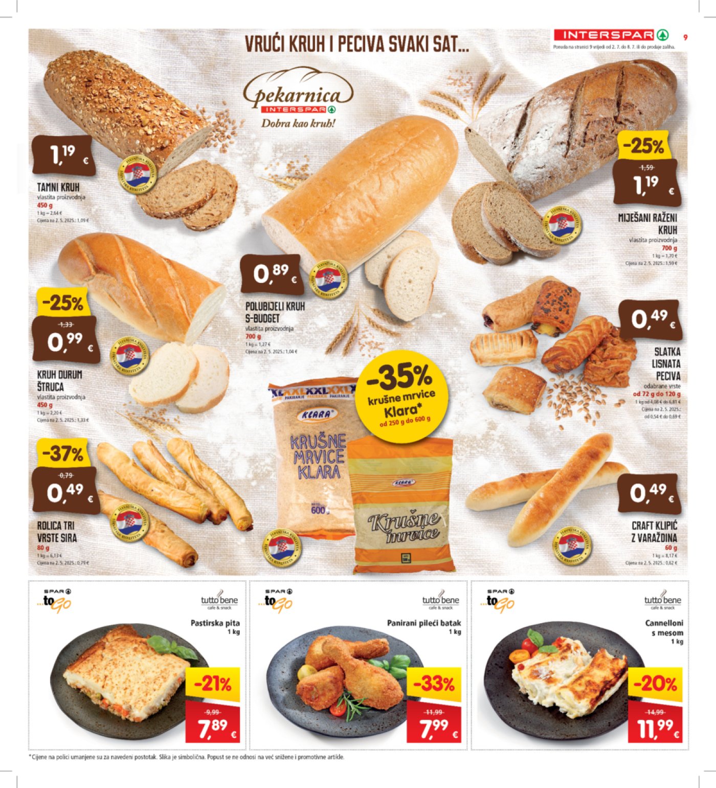 INTERSPAR katalog Akcija 02.07.-08.07.2025.