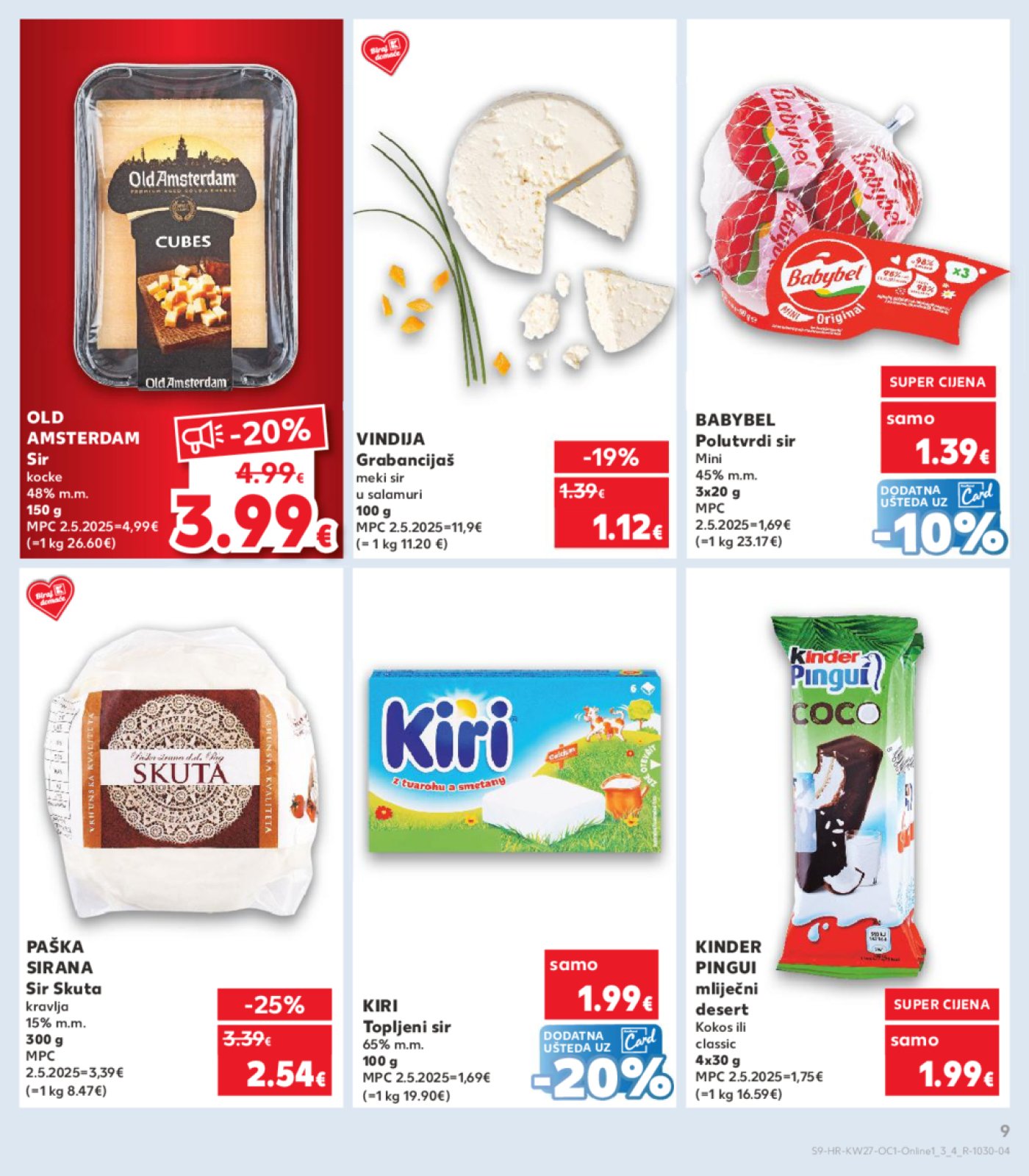 Kaufland katalog Kaufland marke 02.07.-08.07.2025. Odabrane poslovnice