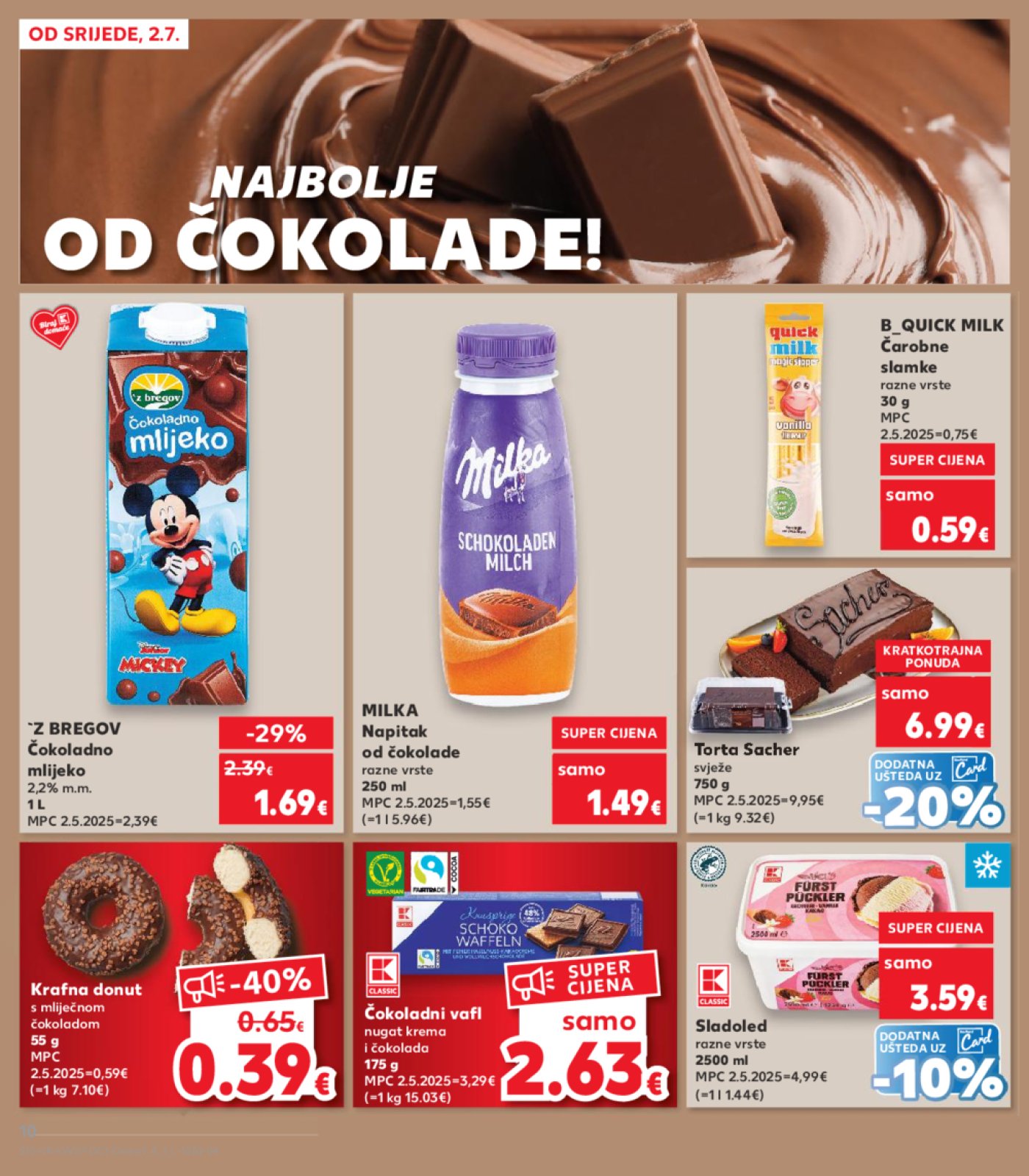 Kaufland katalog Kaufland marke 02.07.-08.07.2025. Odabrane poslovnice
