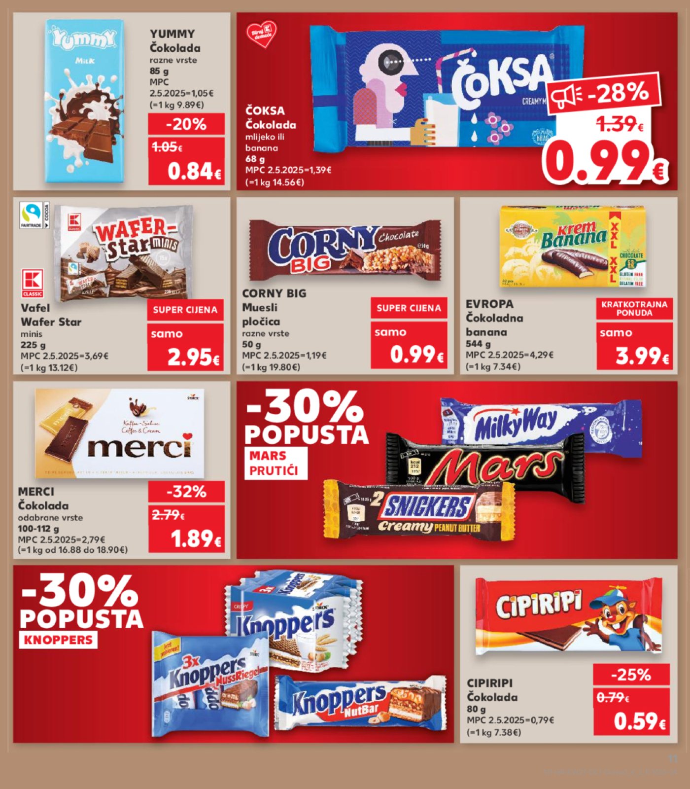 Kaufland katalog Kaufland marke 02.07.-08.07.2025. Odabrane poslovnice