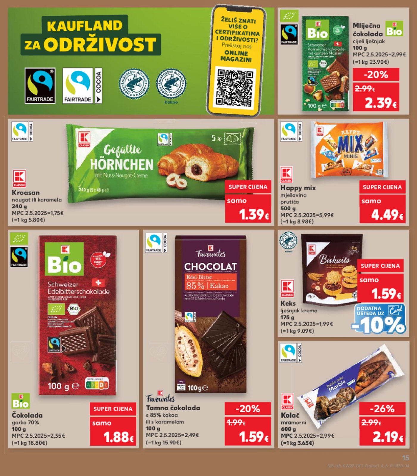Kaufland katalog Kaufland marke 02.07.-08.07.2025. Odabrane poslovnice