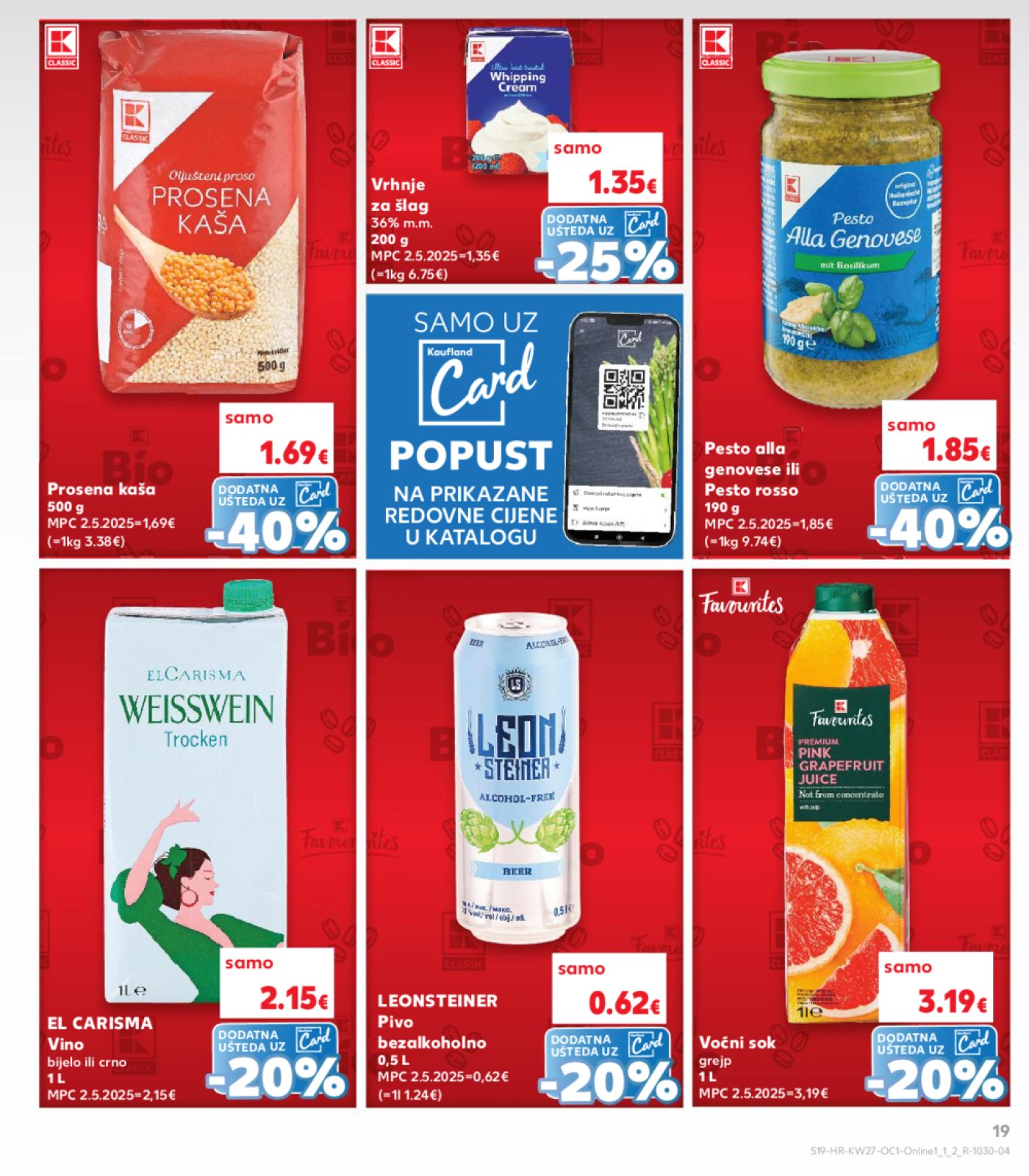 Kaufland katalog Kaufland marke 02.07.-08.07.2025. Odabrane poslovnice