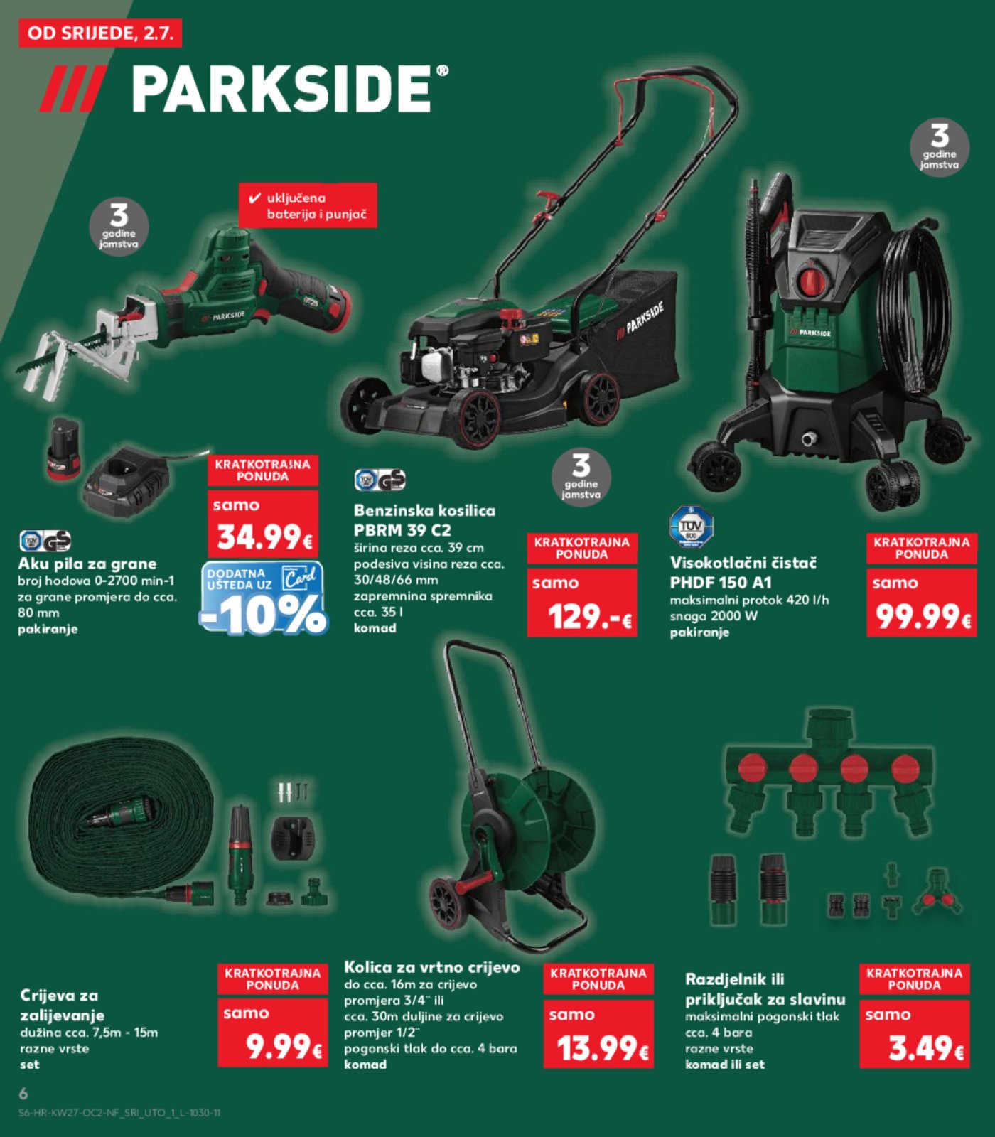 Kaufland katalog Neprehrambenih proizvoda 02.07.-08.07.2025. Odabrane poslovnice