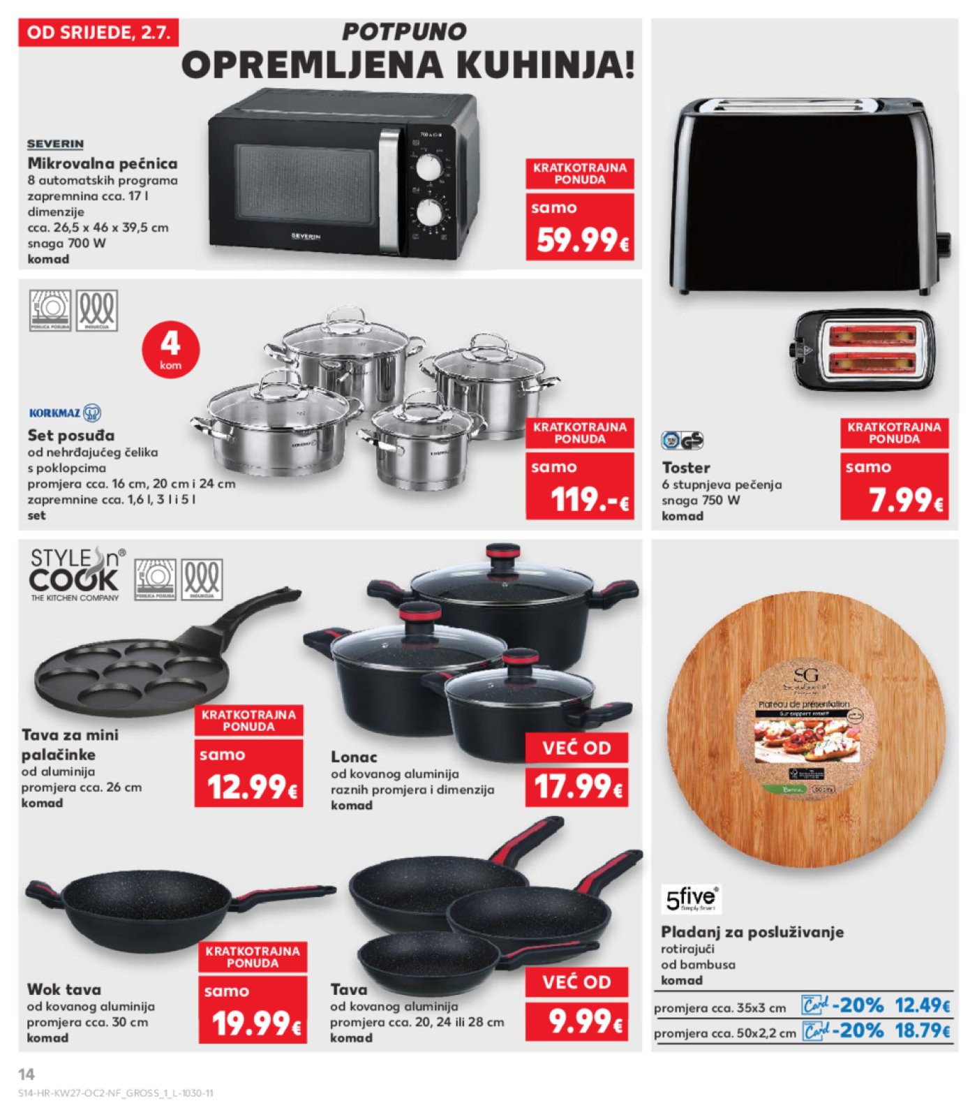 Kaufland katalog Neprehrambenih proizvoda 02.07.-08.07.2025. Odabrane poslovnice