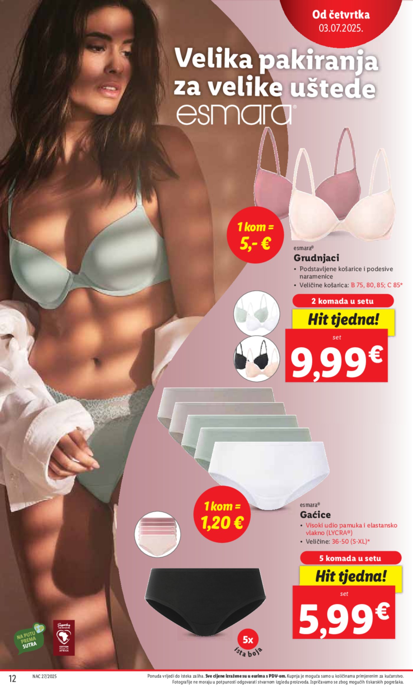 Lidl katalog Super ponuda od četvrtka 03.07. - 06.07.2025.