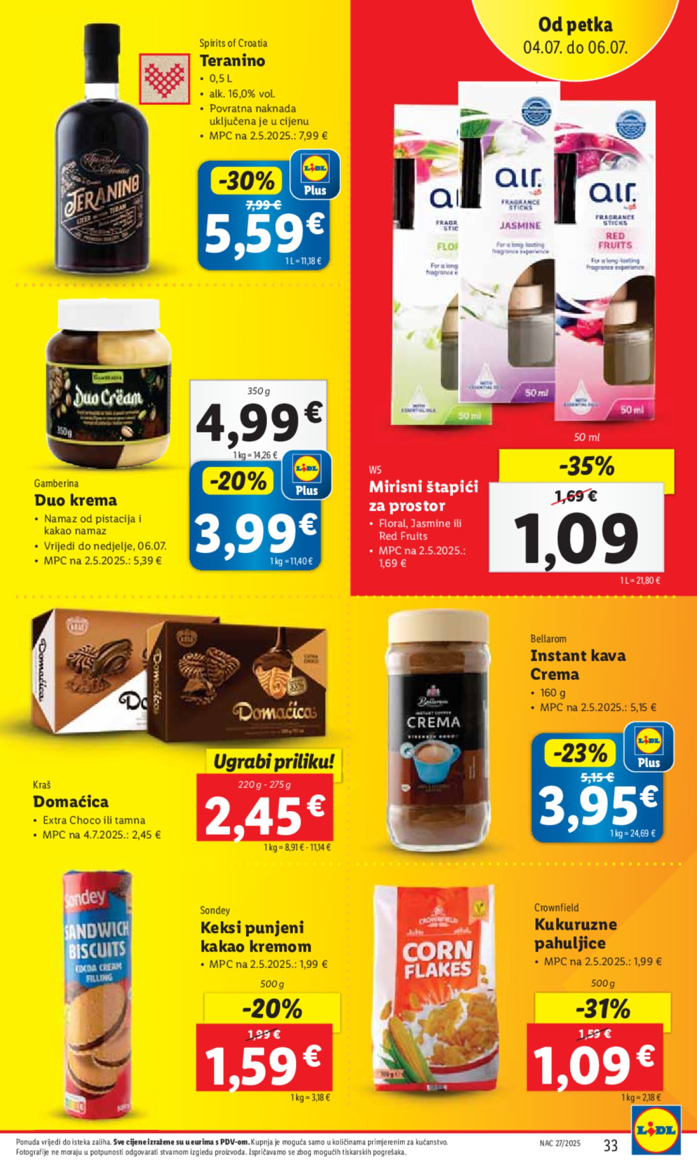 Lidl katalog Super ponuda od četvrtka 03.07. - 06.07.2025.