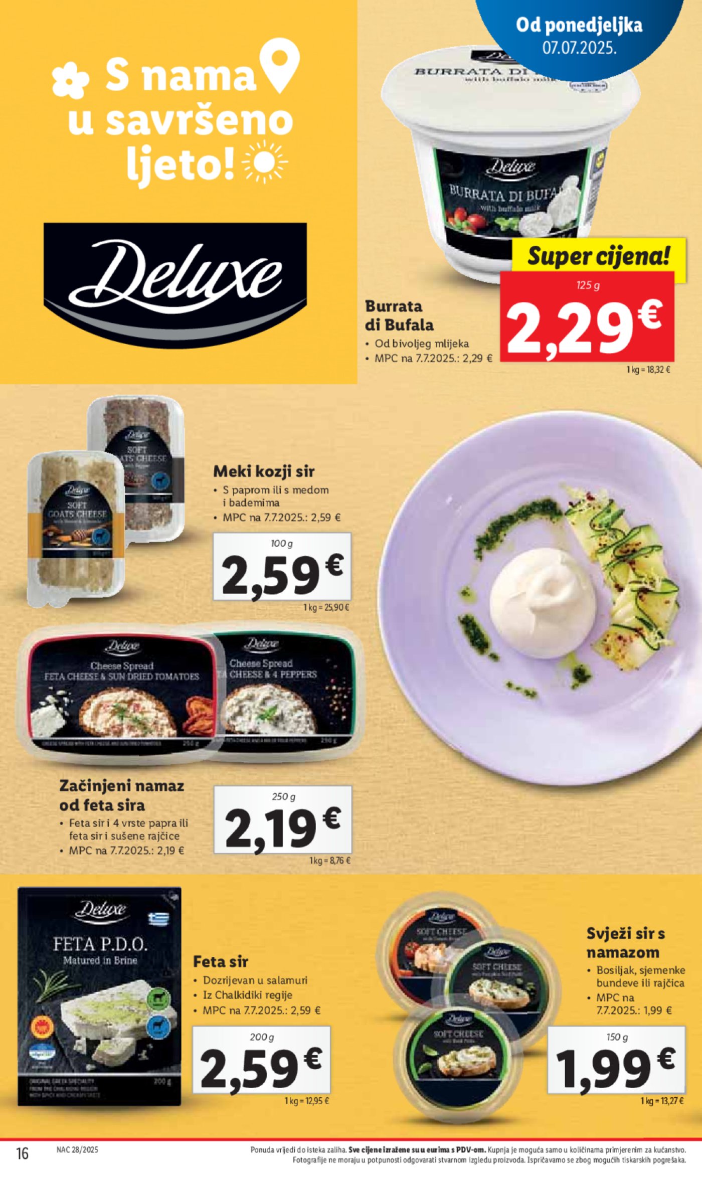 Lidl katalog Super ponuda od ponedjeljka 07.07.- 13.07.2025.