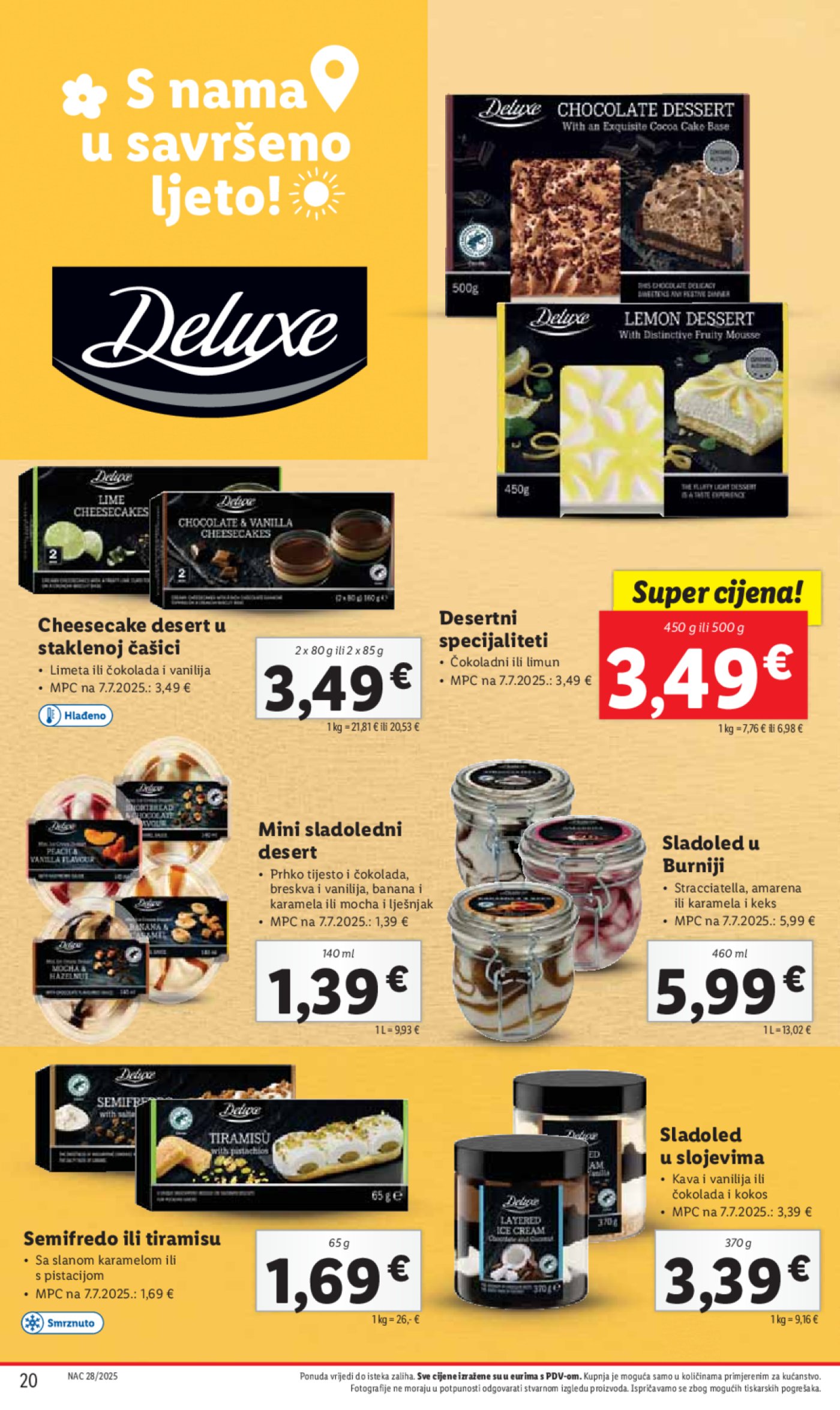 Lidl katalog Super ponuda od ponedjeljka 07.07.- 13.07.2025.