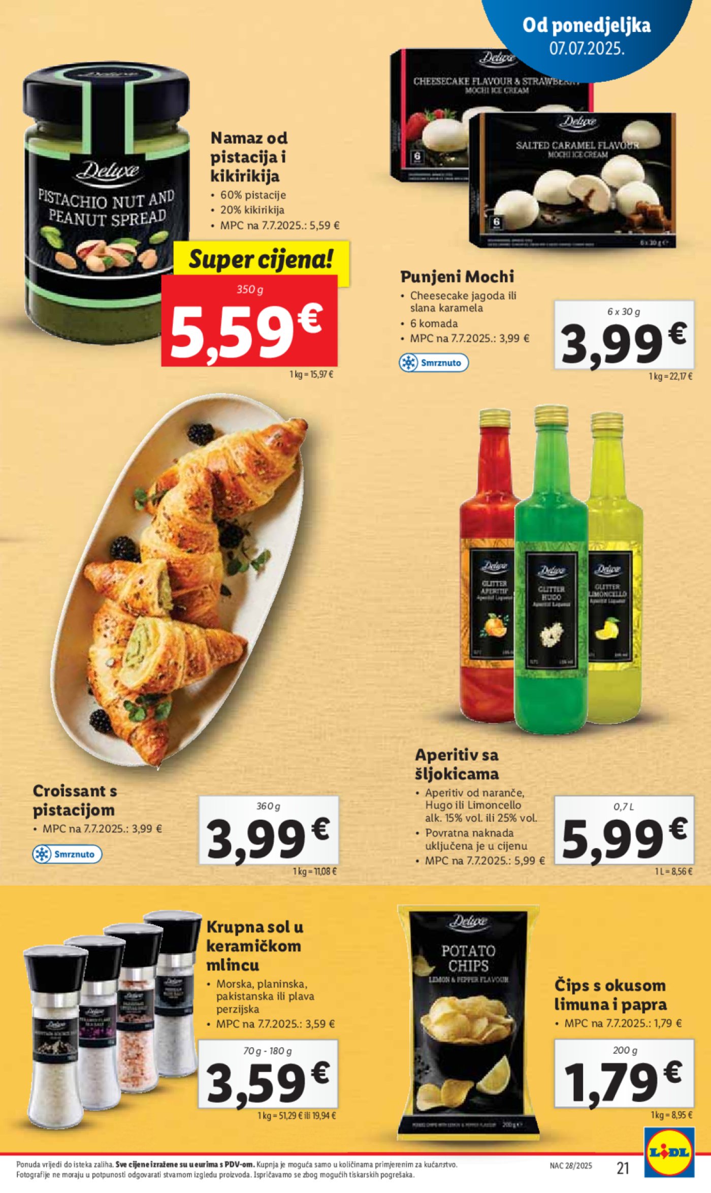 Lidl katalog Super ponuda od ponedjeljka 07.07.- 13.07.2025.