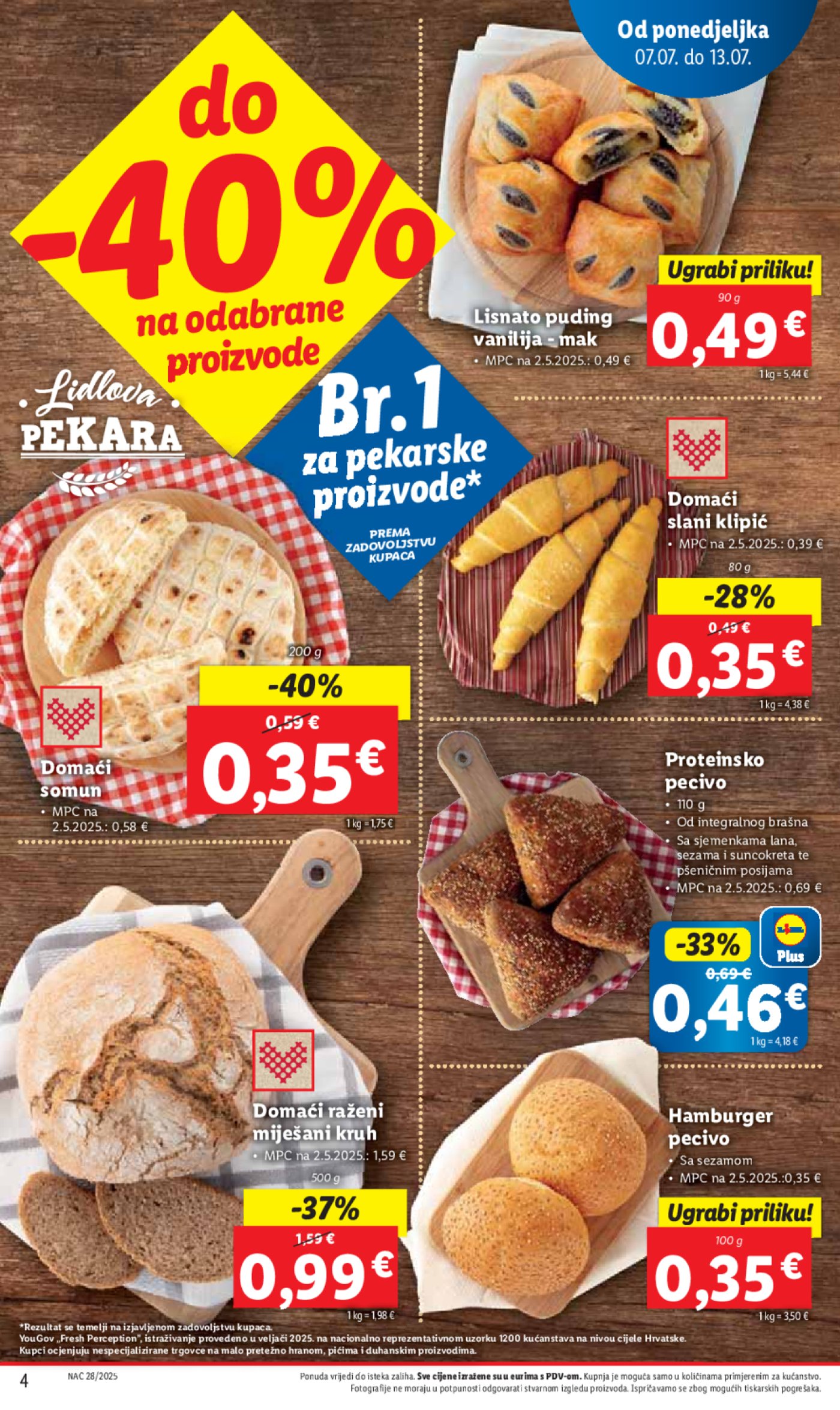 Lidl katalog Super ponuda od ponedjeljka 07.07.- 13.07.2025.
