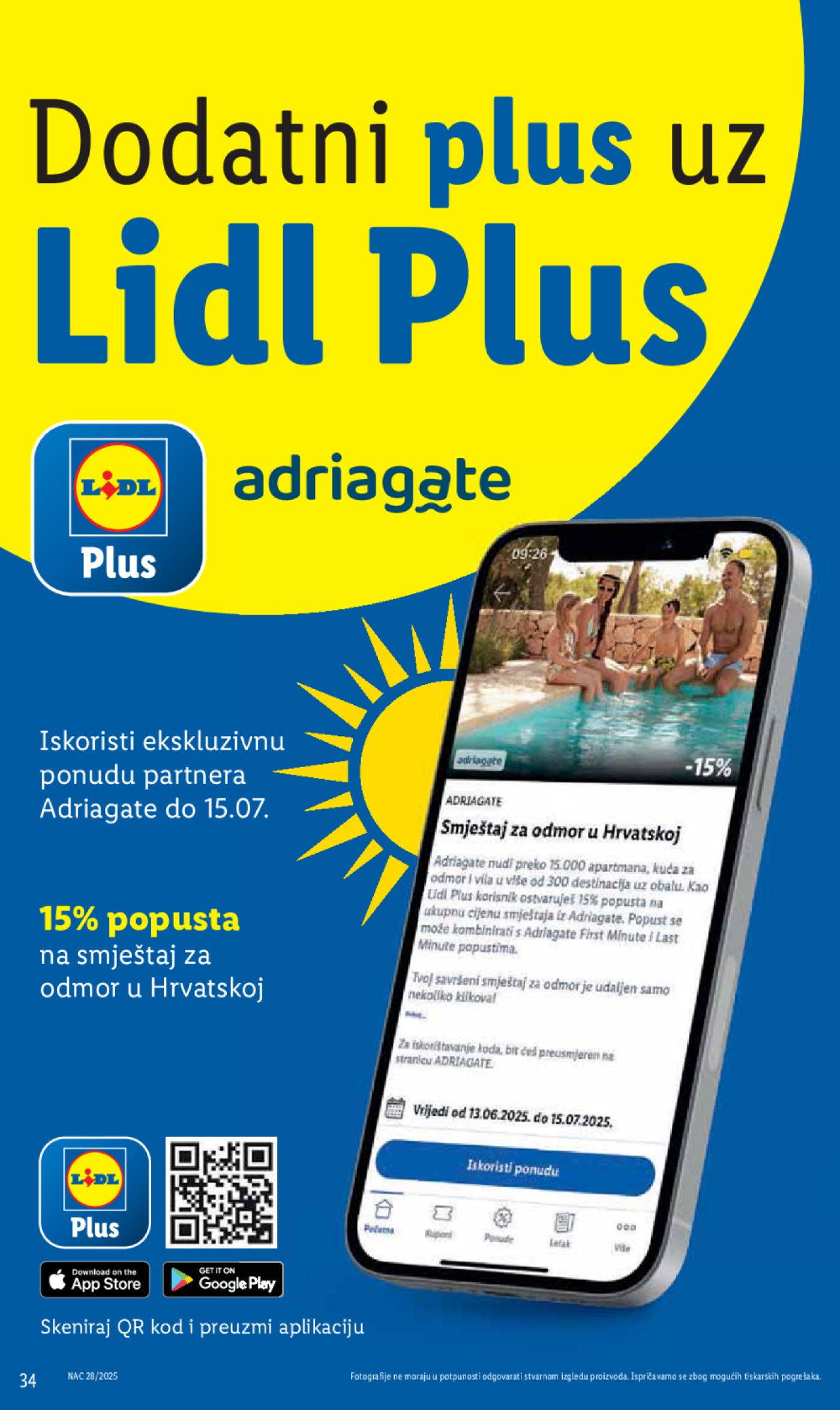 Lidl katalog Super ponuda od ponedjeljka 07.07.- 13.07.2025.