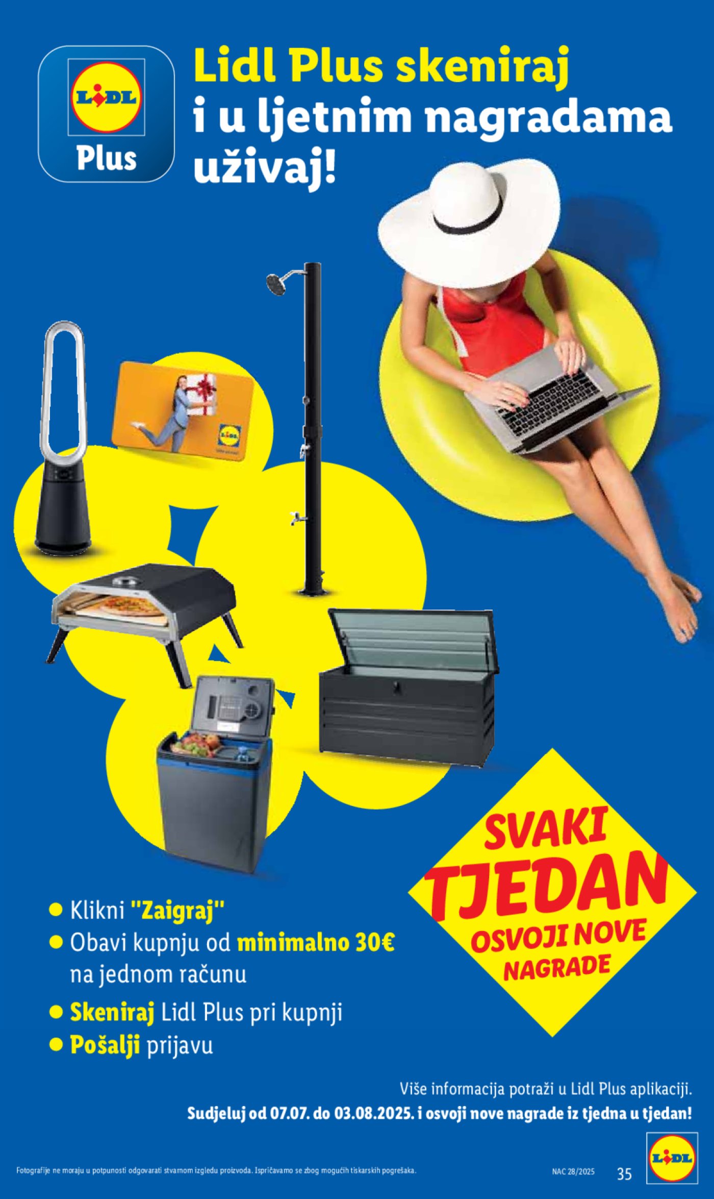 Lidl katalog Super ponuda od ponedjeljka 07.07.- 13.07.2025.