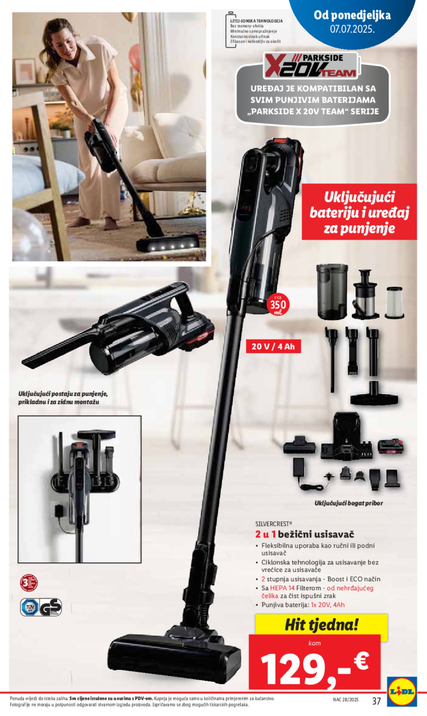 Lidl katalog Super ponuda od ponedjeljka 07.07.- 13.07.2025.