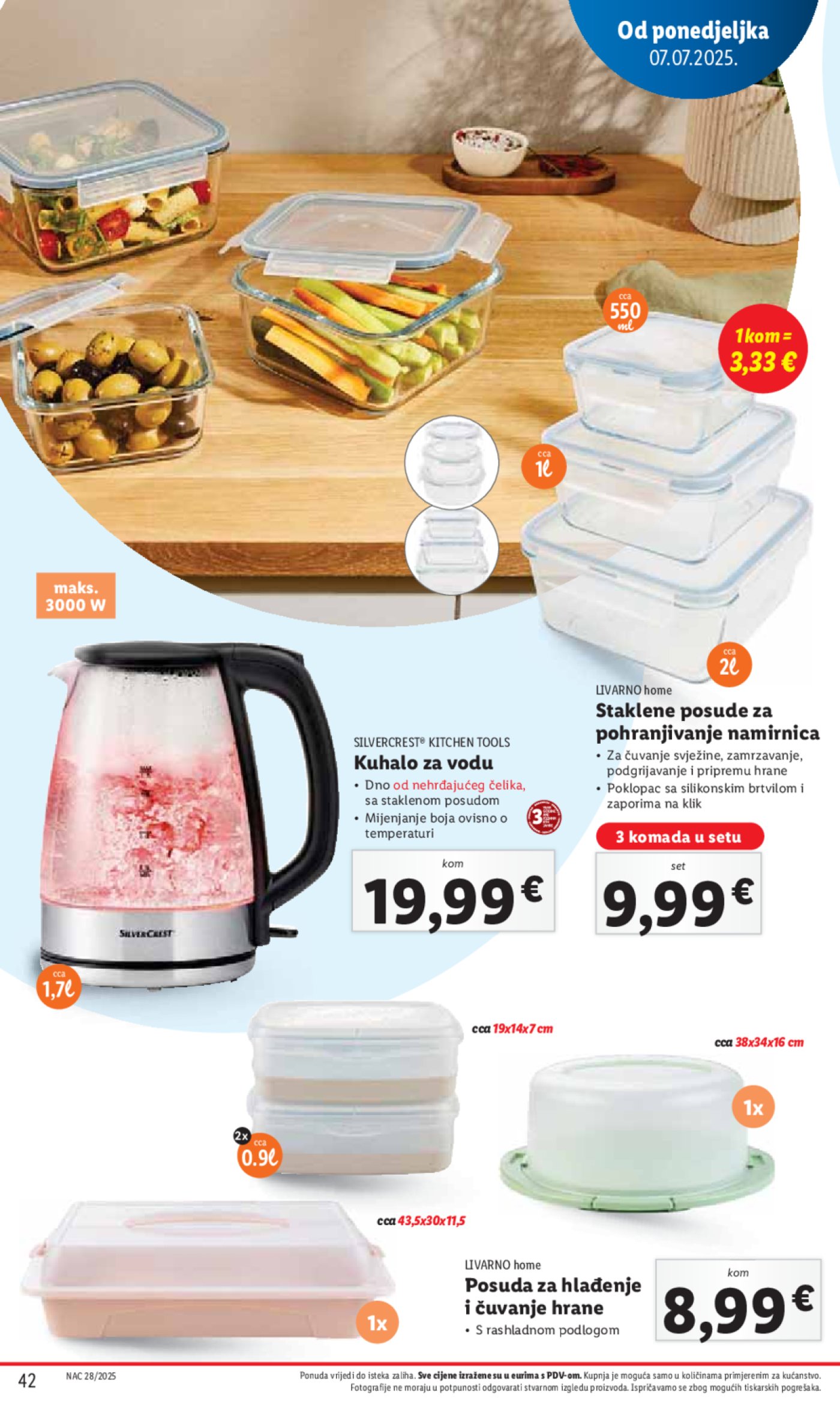 Lidl katalog Super ponuda od ponedjeljka 07.07.- 13.07.2025.
