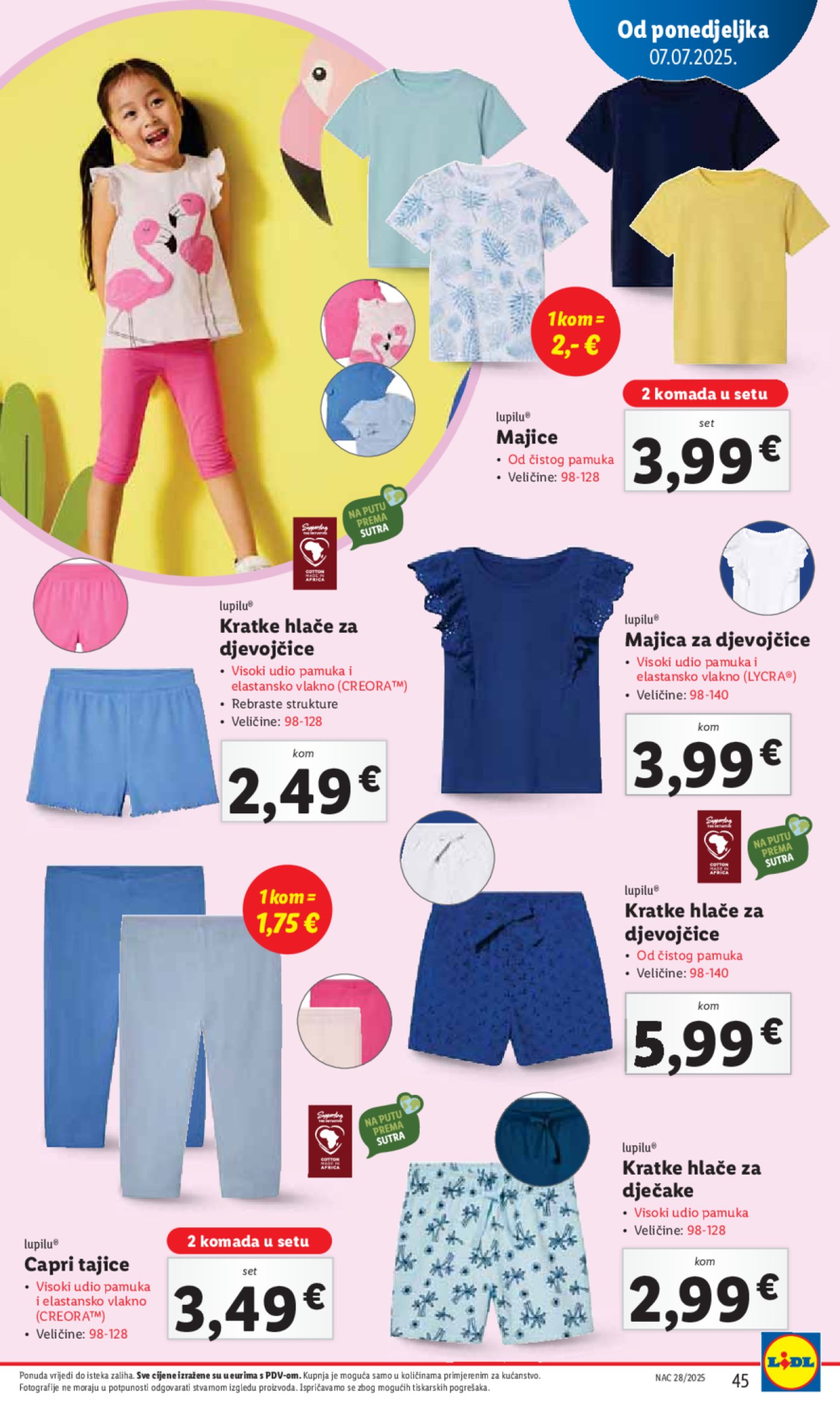 Lidl katalog Super ponuda od ponedjeljka 07.07.- 13.07.2025.
