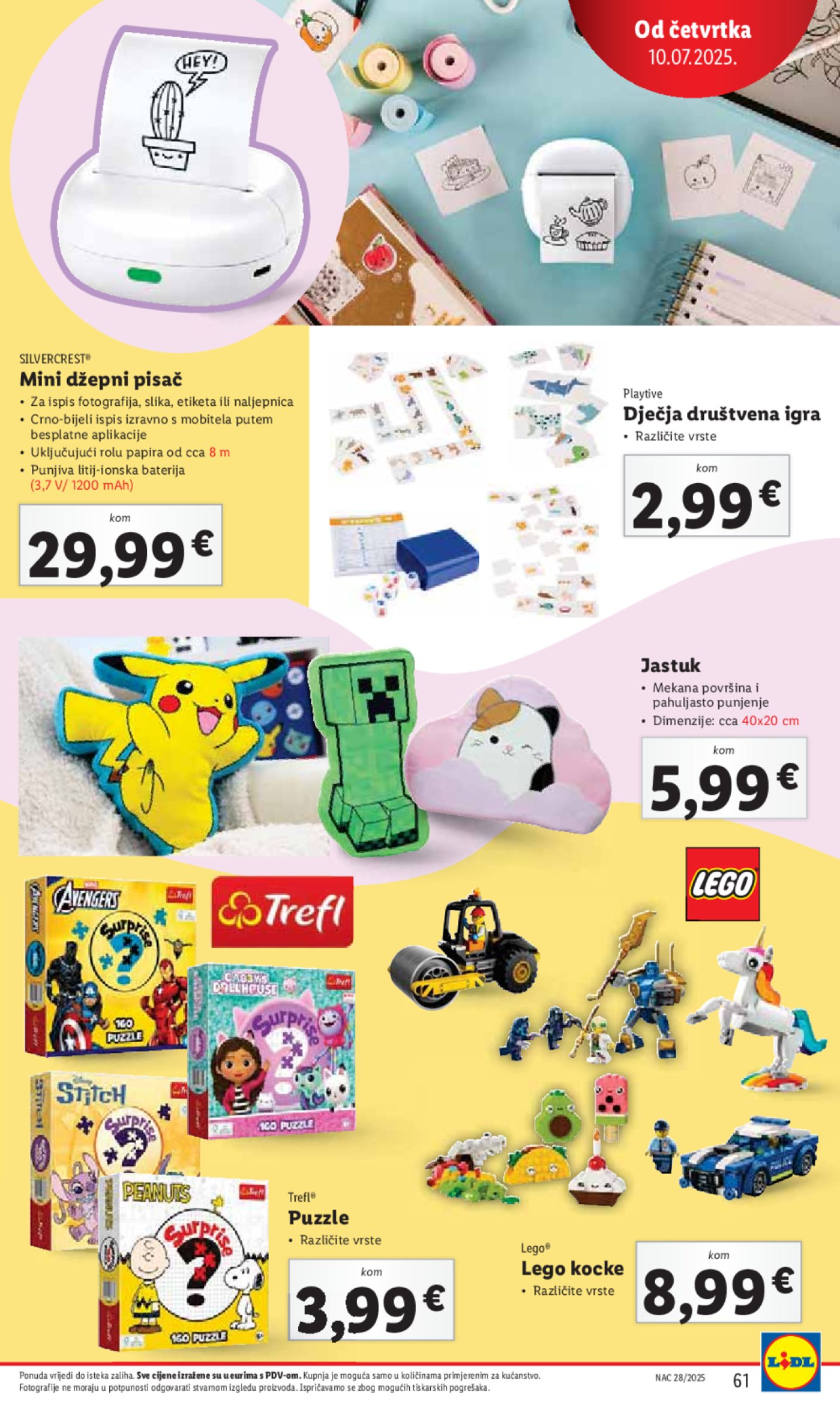 Lidl katalog Super ponuda od ponedjeljka 07.07.- 13.07.2025.