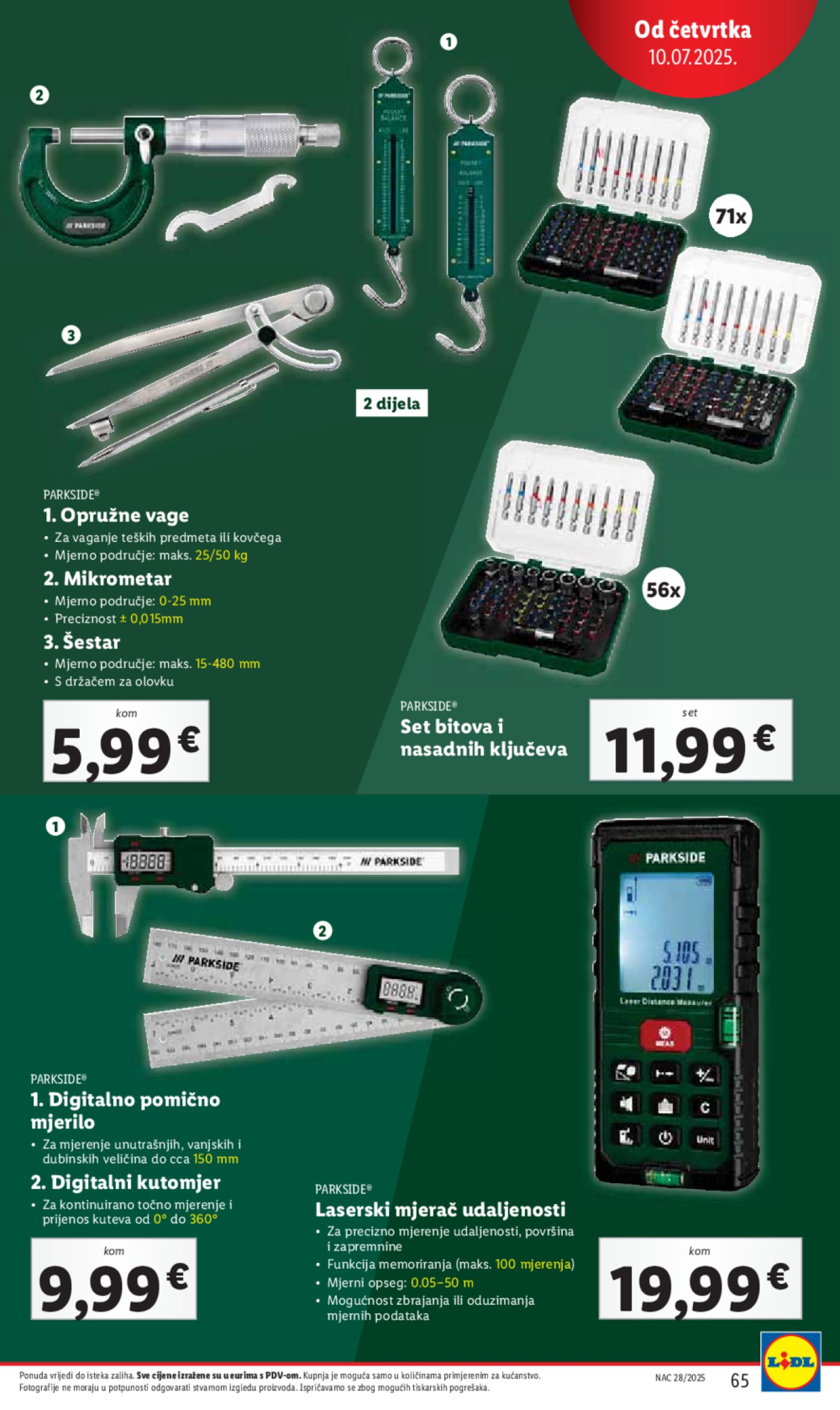 Lidl katalog Super ponuda od ponedjeljka 07.07.- 13.07.2025.