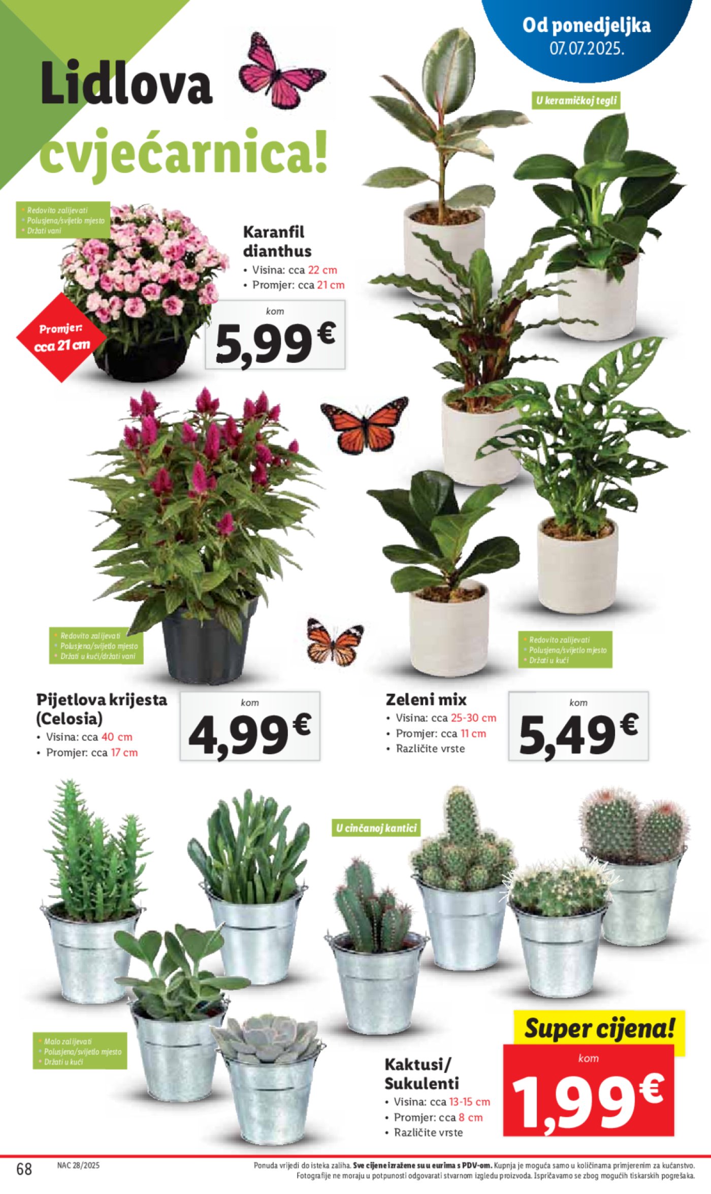 Lidl katalog Super ponuda od ponedjeljka 07.07.- 13.07.2025.