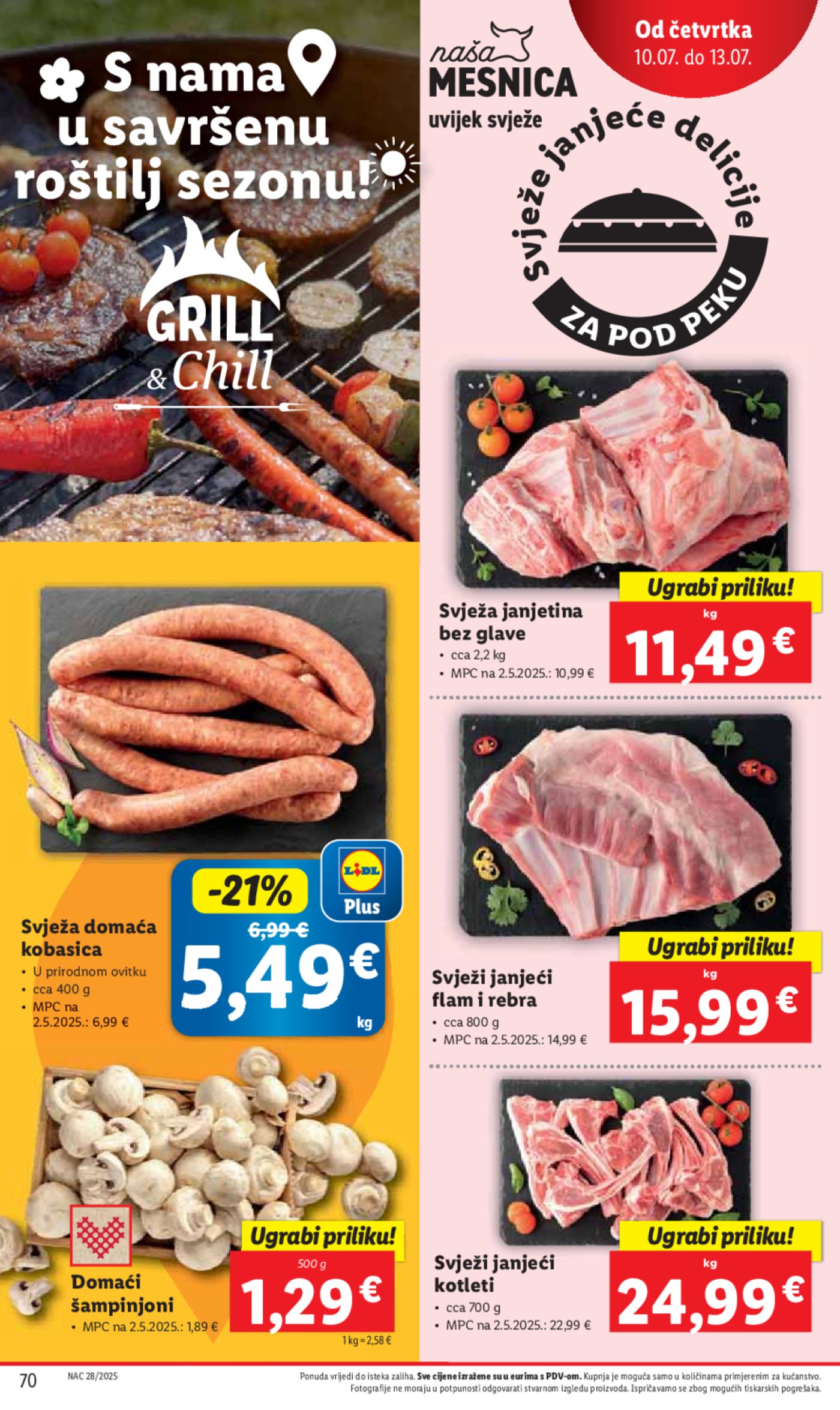 Lidl katalog Super ponuda od ponedjeljka 07.07.- 13.07.2025.