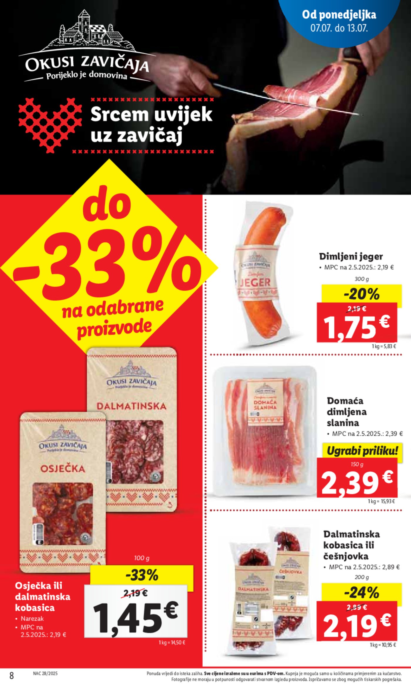 Lidl katalog Super ponuda od ponedjeljka 07.07.- 13.07.2025.